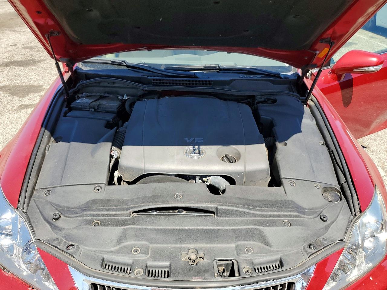 2012 Lexus Is 250 Base Красный vin: JTHBF5C20C5182726