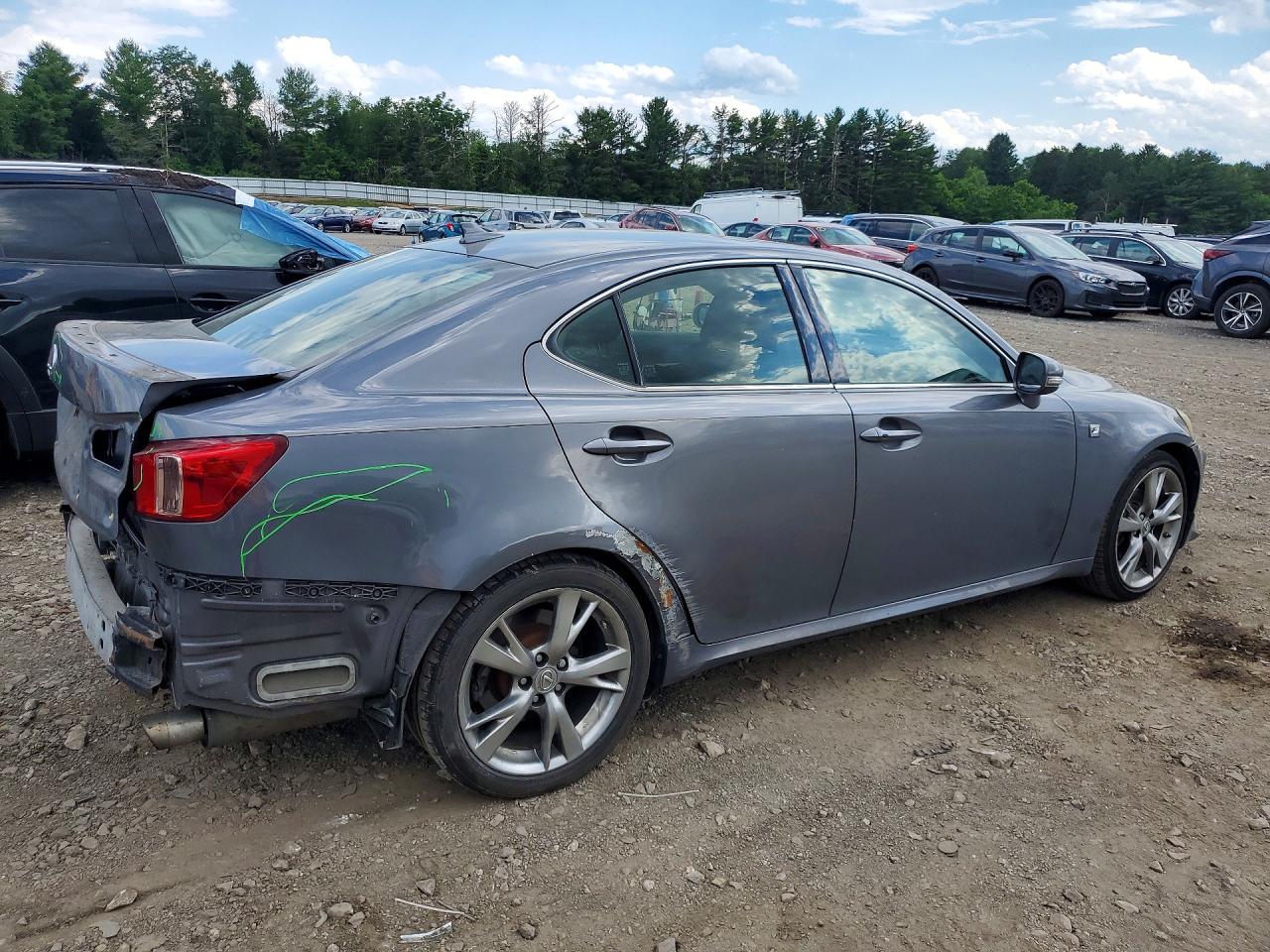 2013 Lexus Is 250 Серый vin: JTHBF5C20D5185286
