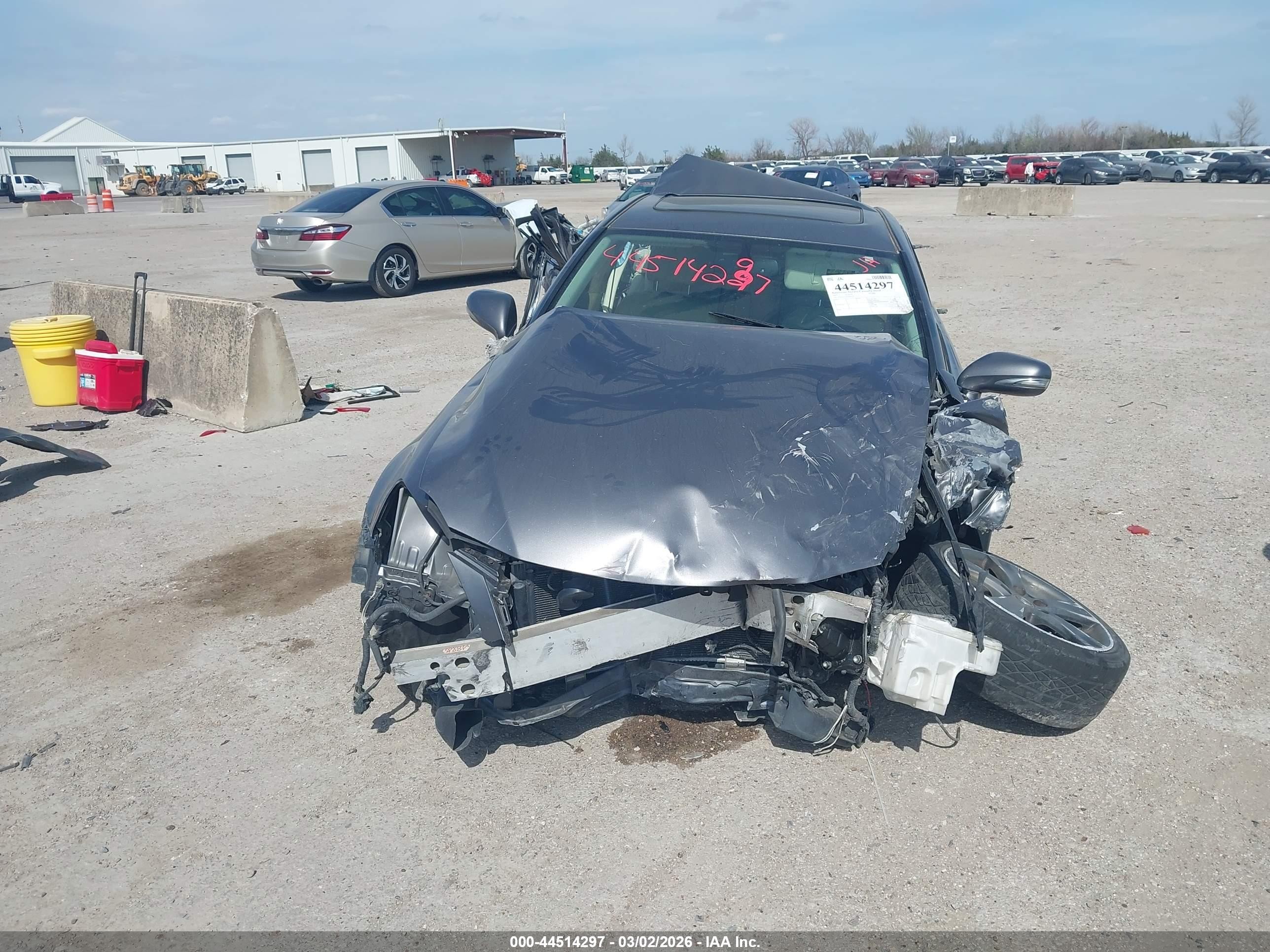 2013 Lexus Is 250   Gray vin: JTHBF5C20D5191170