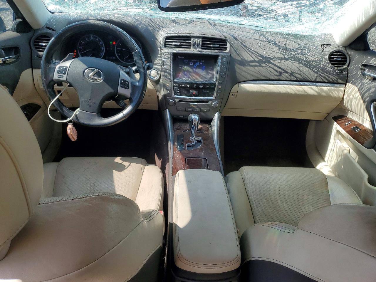 2013 Lexus Is 250 Black vin: JTHBF5C20D5191444