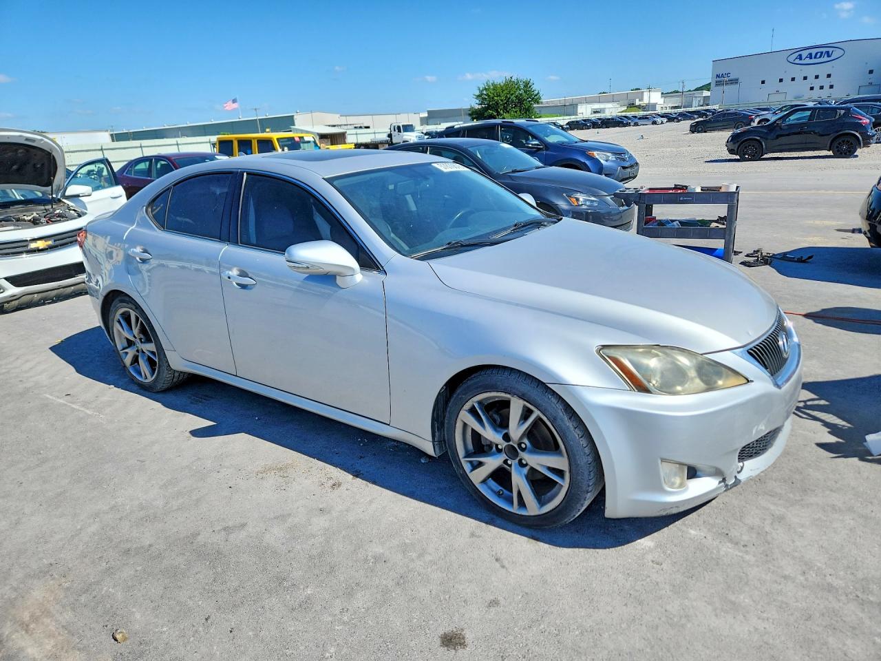 2010 Lexus Is 250 Silver vin: JTHBF5C21A2097361