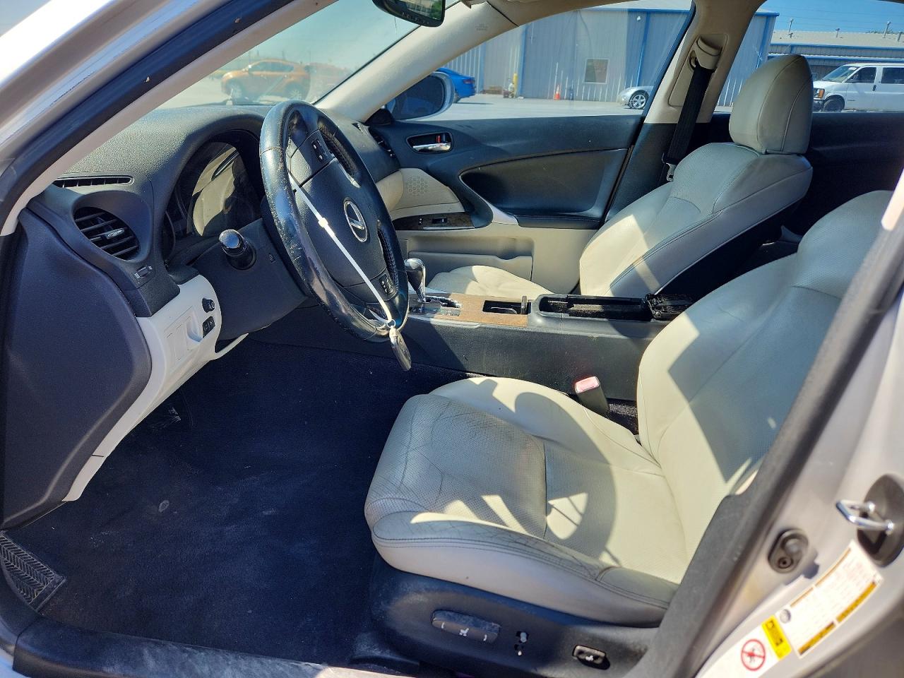 2010 Lexus Is 250 Silver vin: JTHBF5C21A2097361