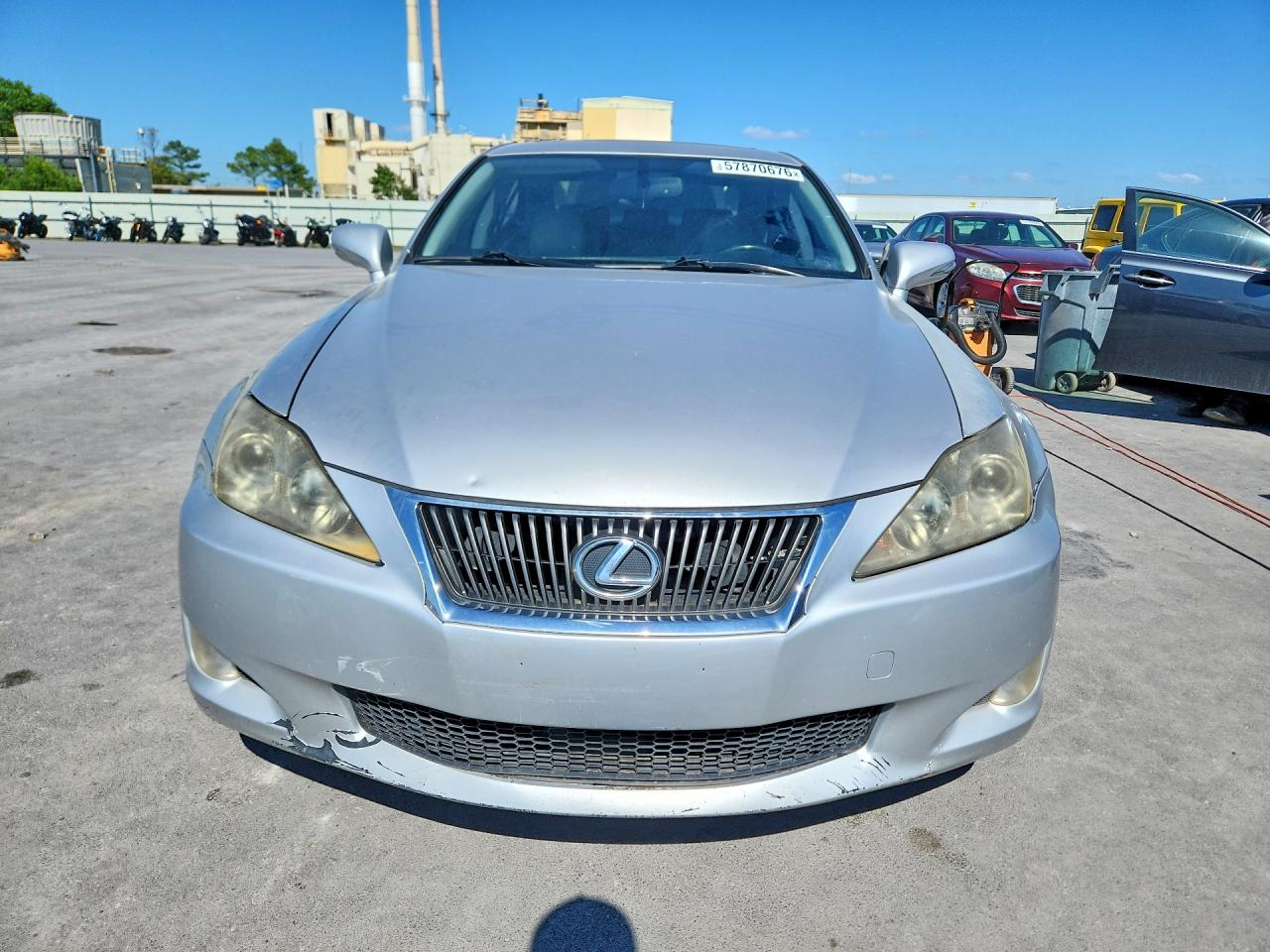 2010 Lexus Is 250 Silver vin: JTHBF5C21A2097361