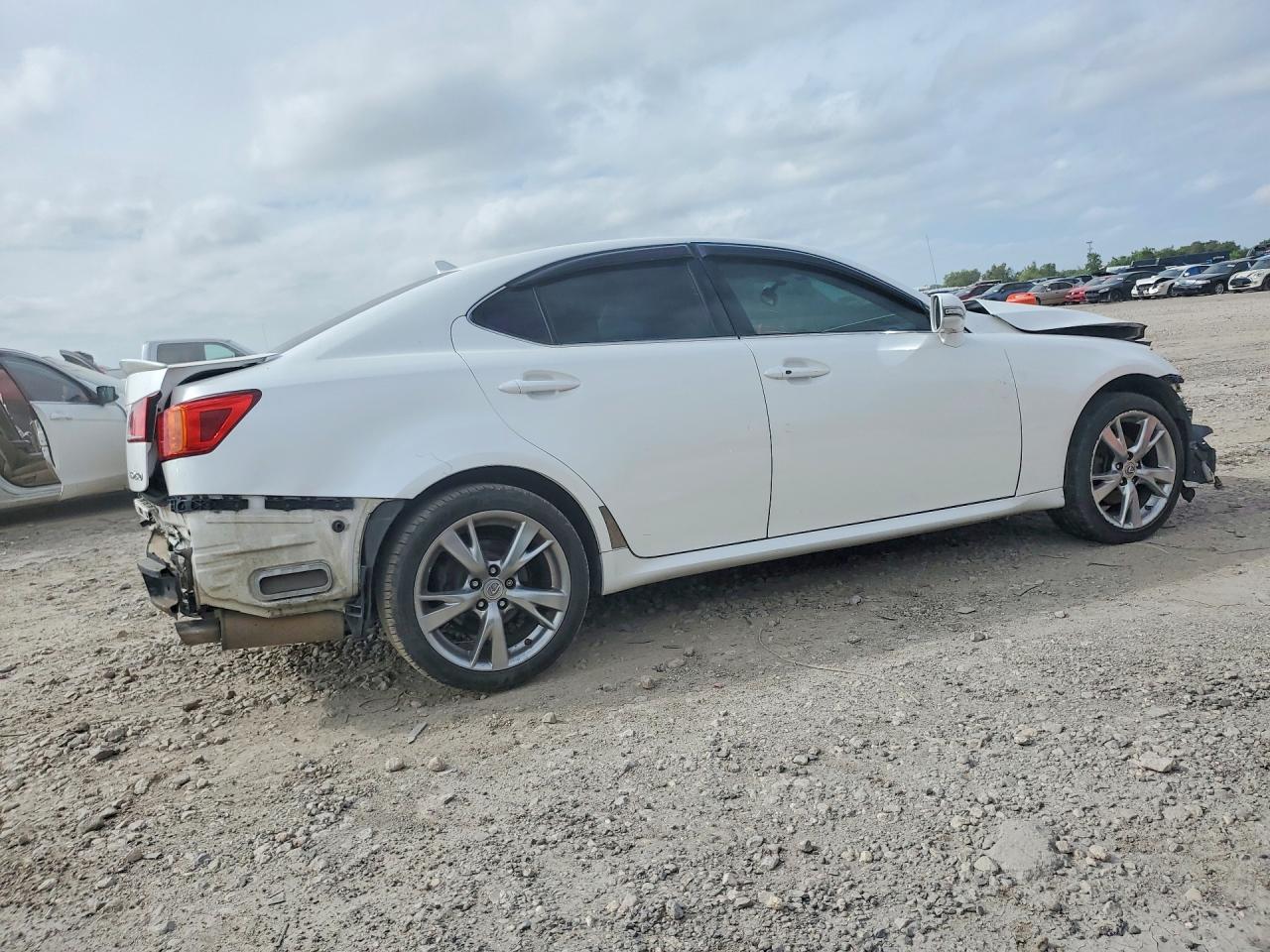 2010 Lexus Is 250 Base White vin: JTHBF5C21A2100159