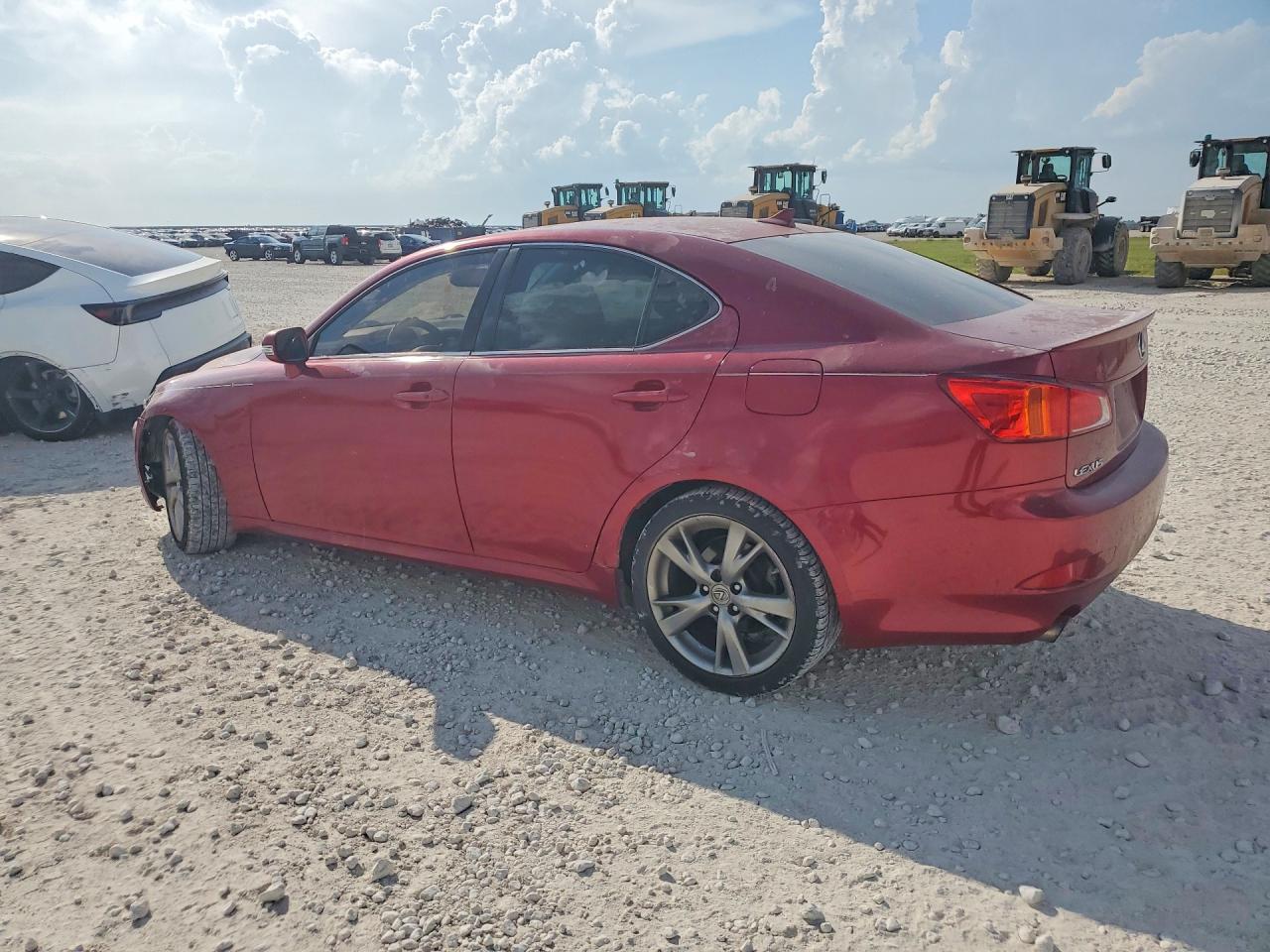 2010 Lexus Is 250 Красный vin: JTHBF5C21A5111192