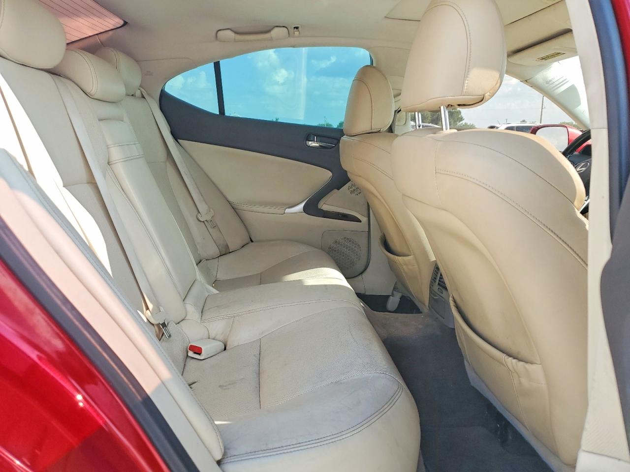 2010 Lexus Is 250 Красный vin: JTHBF5C21A5111192