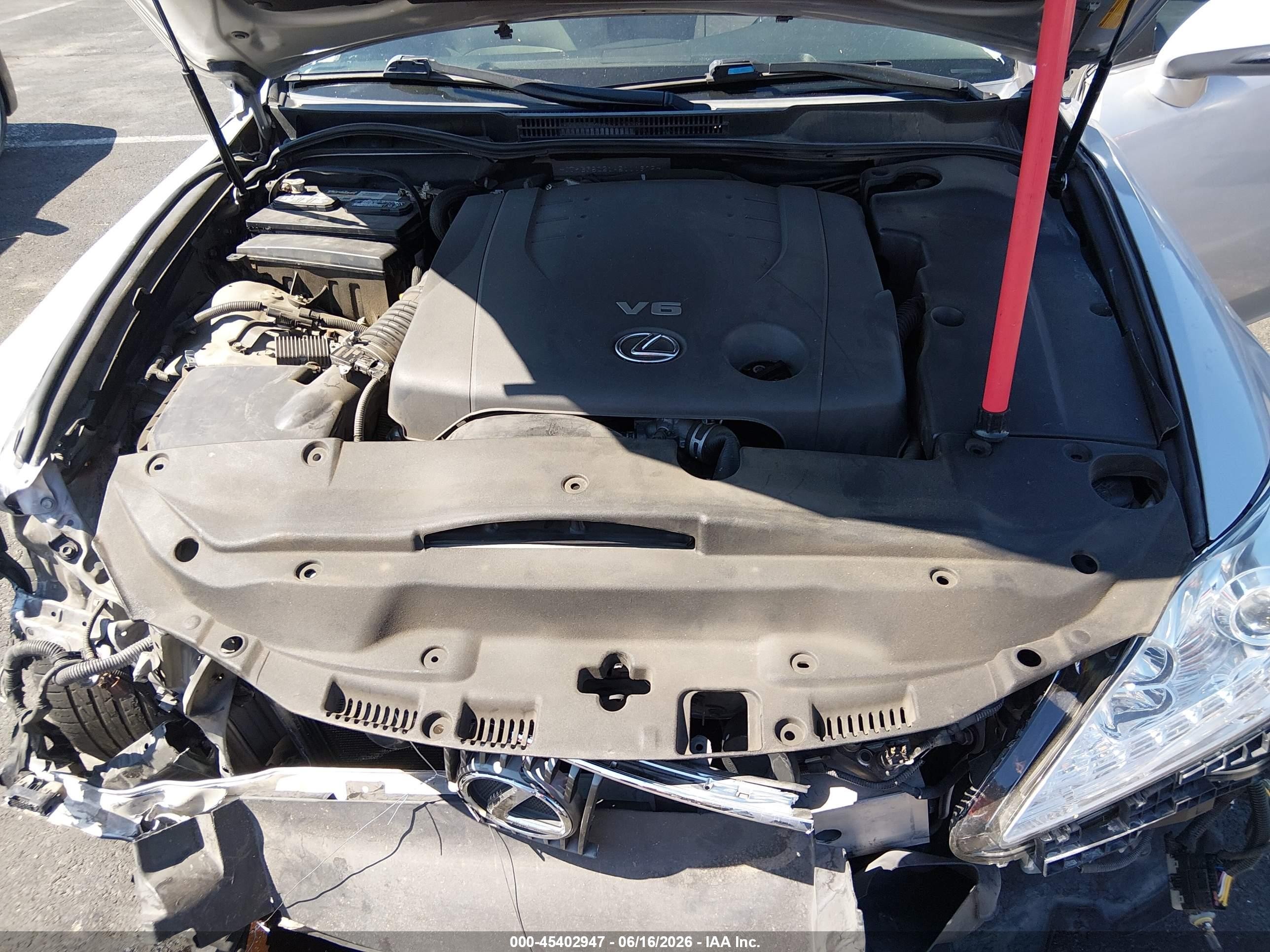 2010 Lexus Is 250 Silver vin: JTHBF5C21A5111905