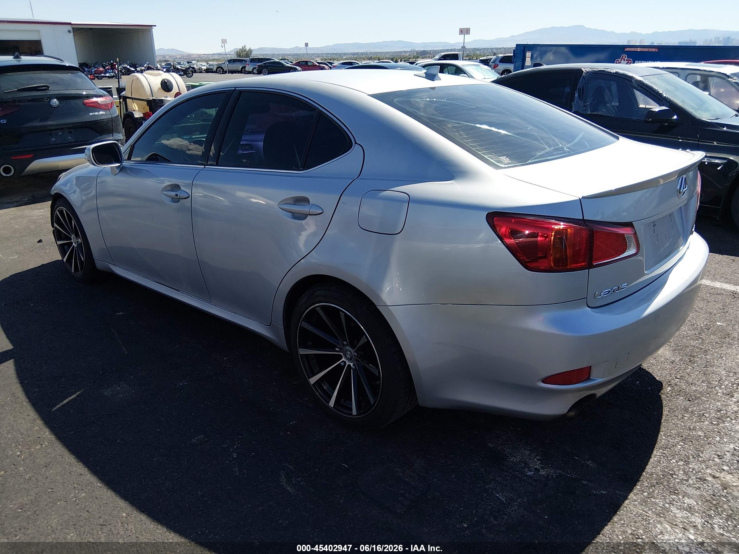 2010 Lexus Is 250 Silver vin: JTHBF5C21A5111905