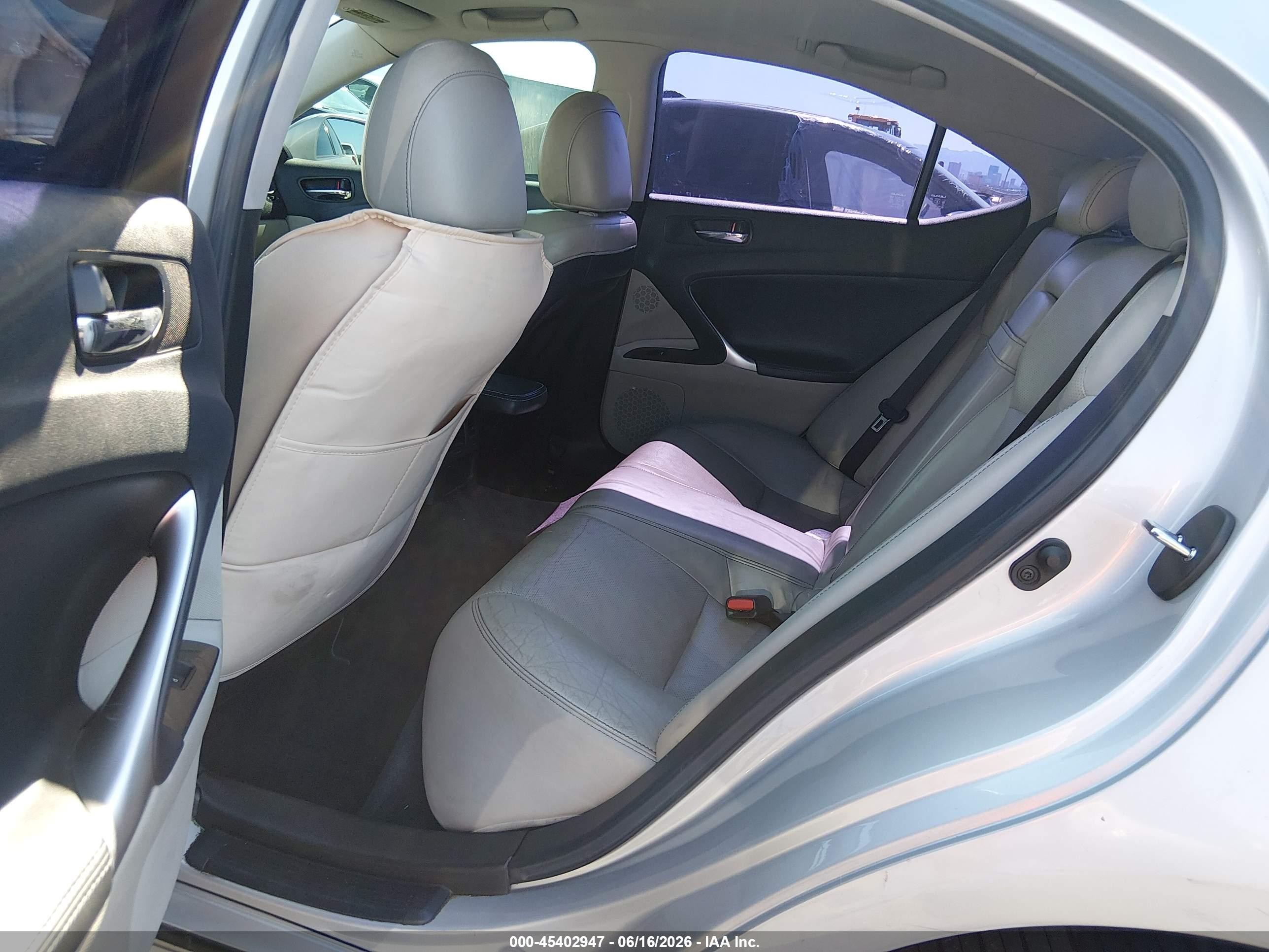 2010 Lexus Is 250 Silver vin: JTHBF5C21A5111905