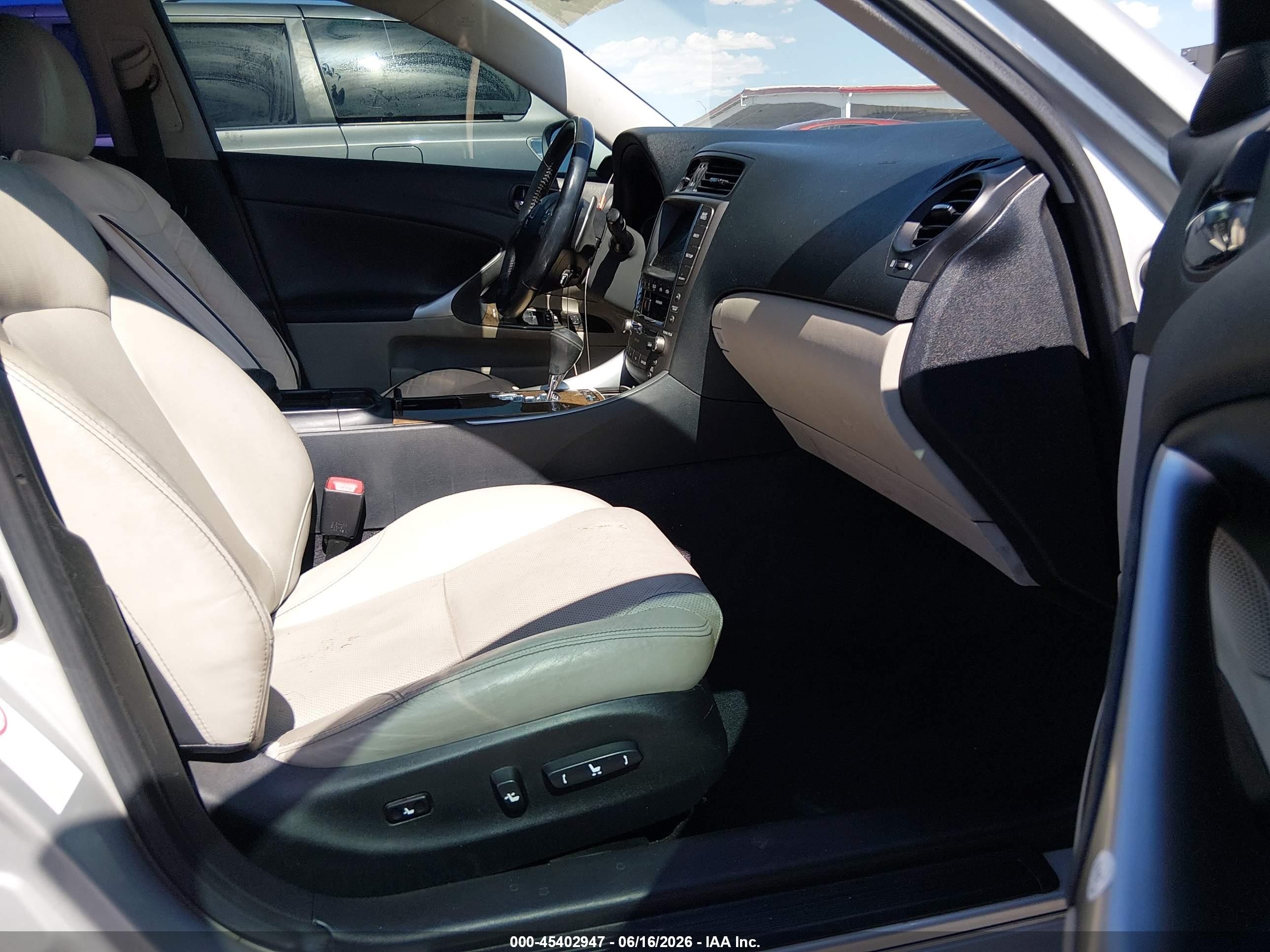 2010 Lexus Is 250 Silver vin: JTHBF5C21A5111905