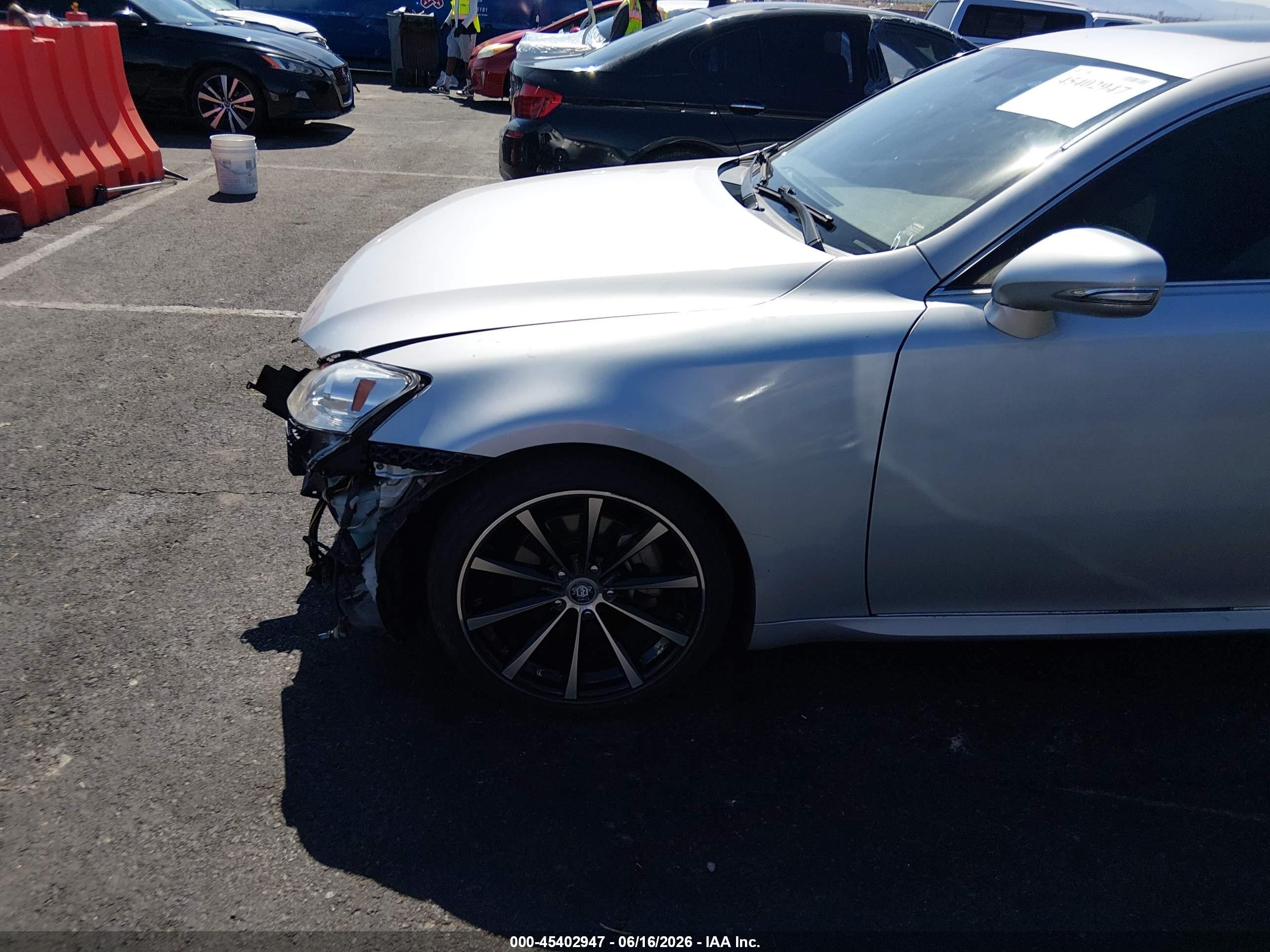 2010 Lexus Is 250 Silver vin: JTHBF5C21A5111905