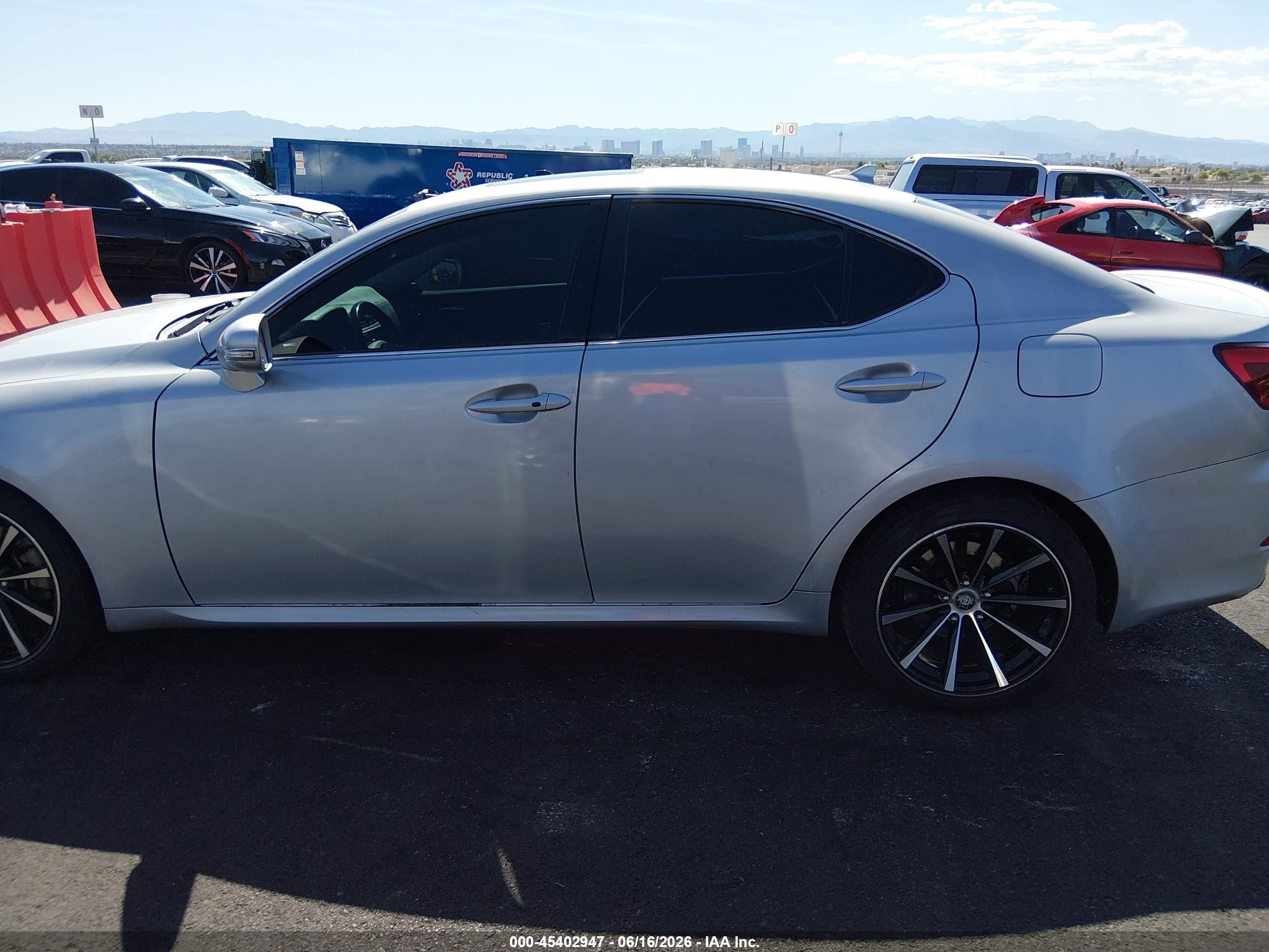 2010 Lexus Is 250 Silver vin: JTHBF5C21A5111905