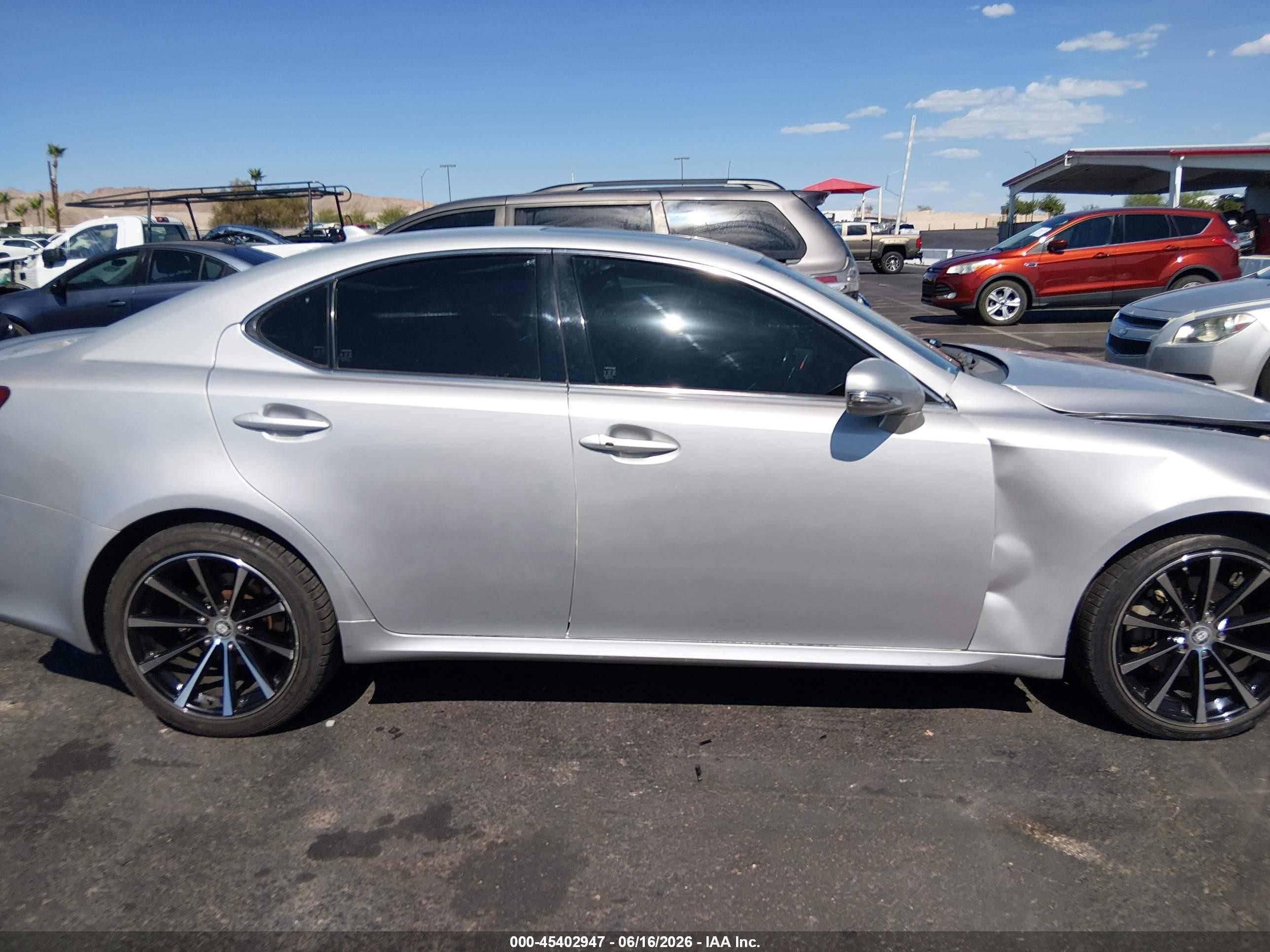 2010 Lexus Is 250 Silver vin: JTHBF5C21A5111905