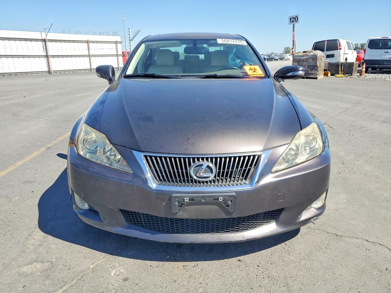 2010 Lexus Is 250 Gray vin: JTHBF5C21A5114481