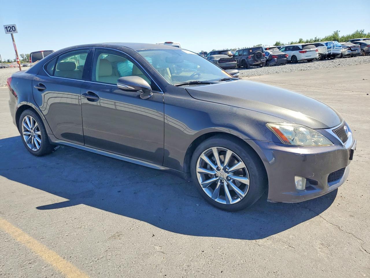 2010 Lexus Is 250 Gray vin: JTHBF5C21A5114481
