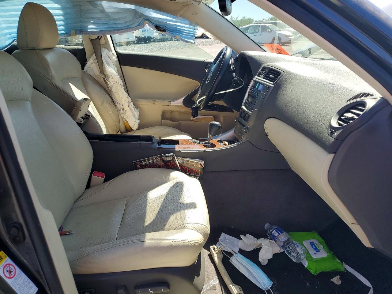 2010 Lexus Is 250 Gray vin: JTHBF5C21A5114481