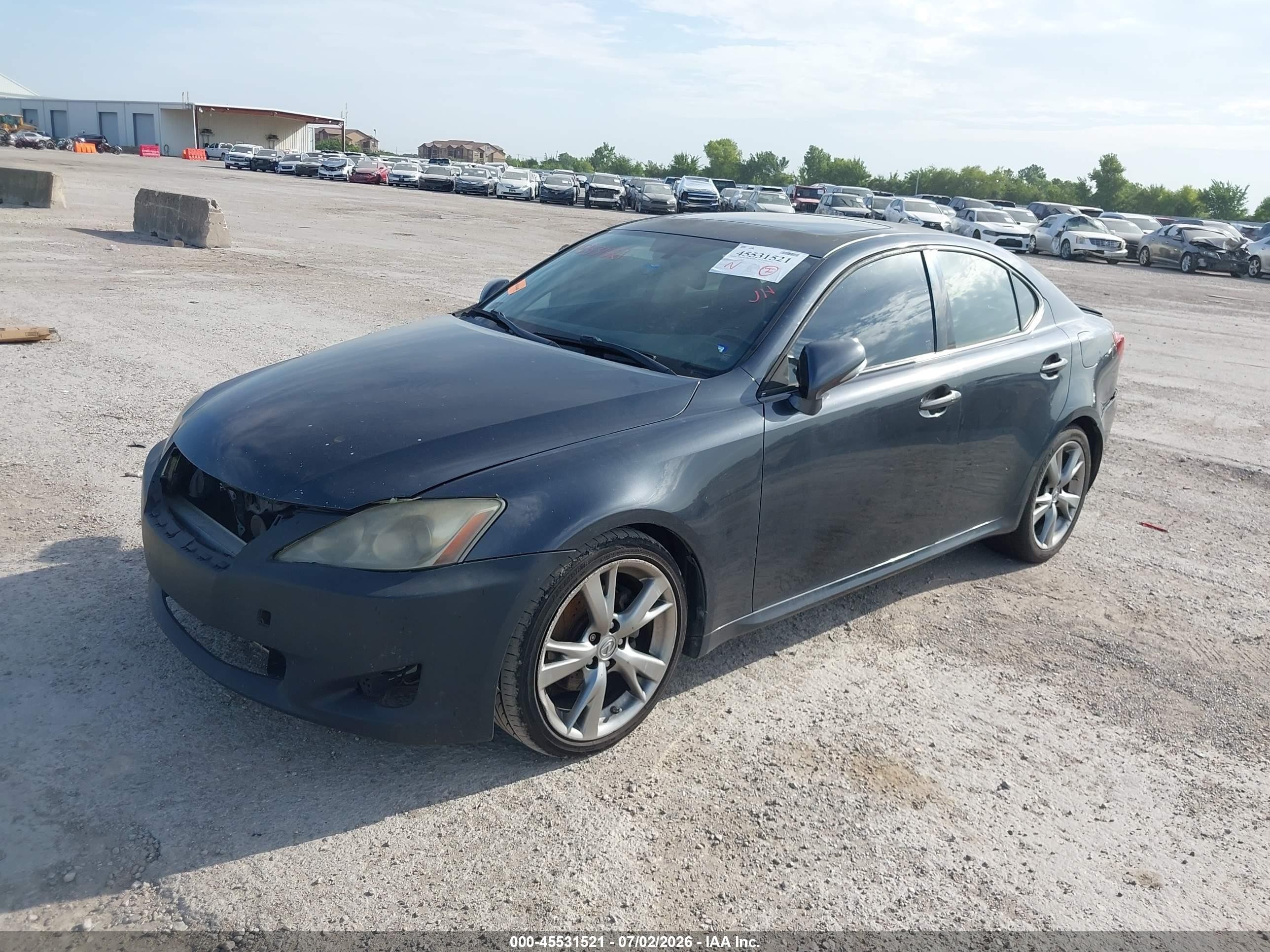 2010 Lexus Is 250 Gray vin: JTHBF5C21A5126811