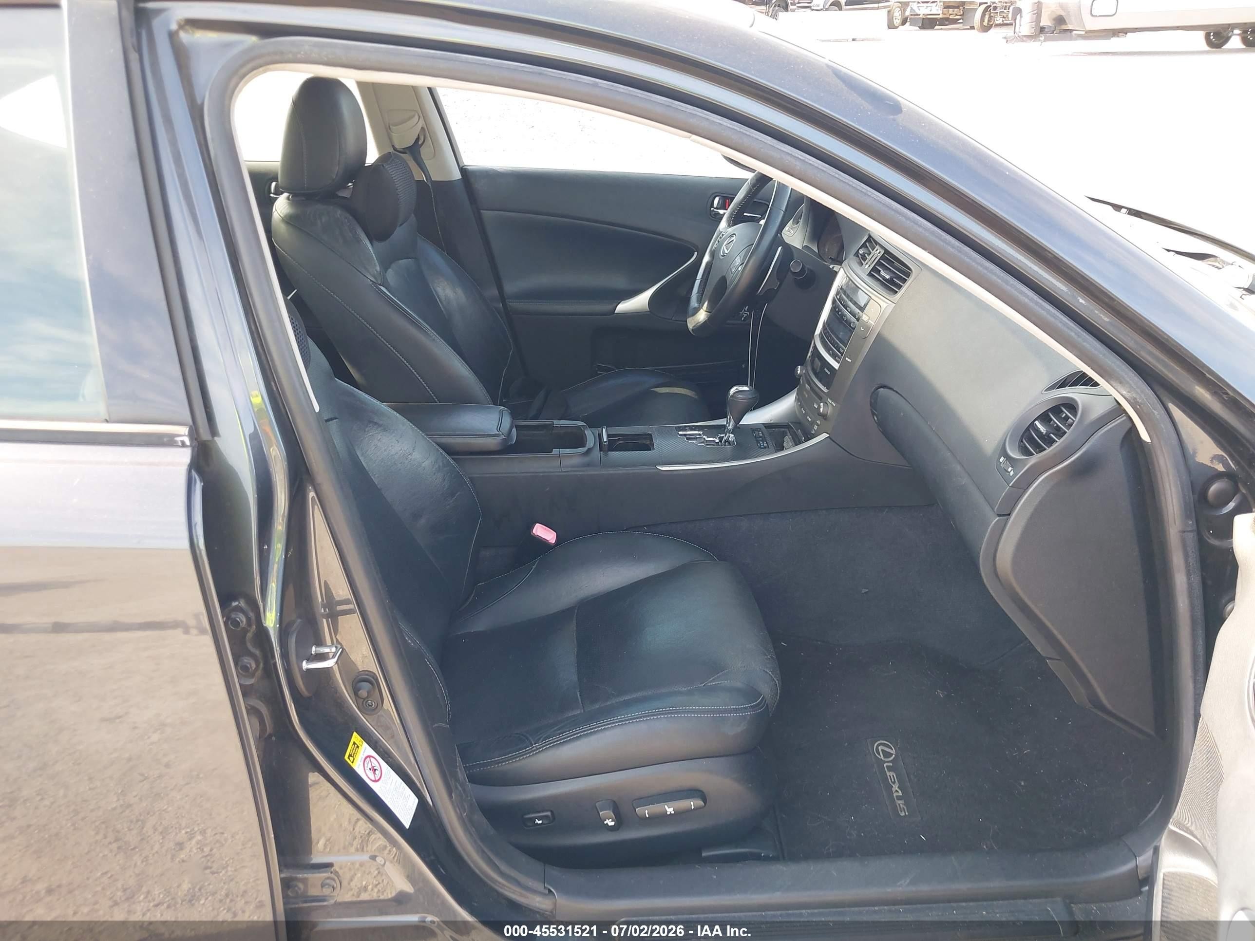 2010 Lexus Is 250 Gray vin: JTHBF5C21A5126811