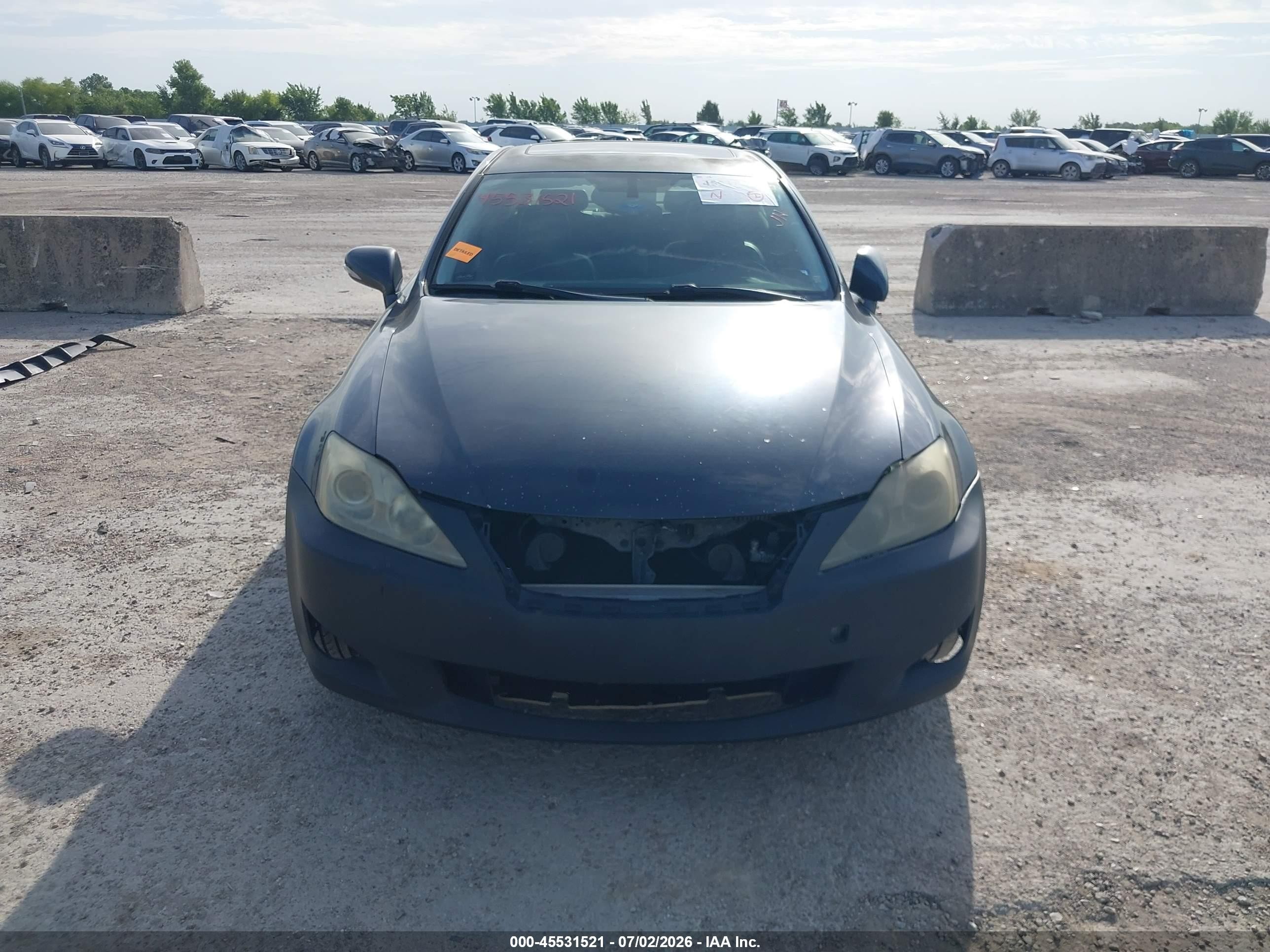 2010 Lexus Is 250 Gray vin: JTHBF5C21A5126811