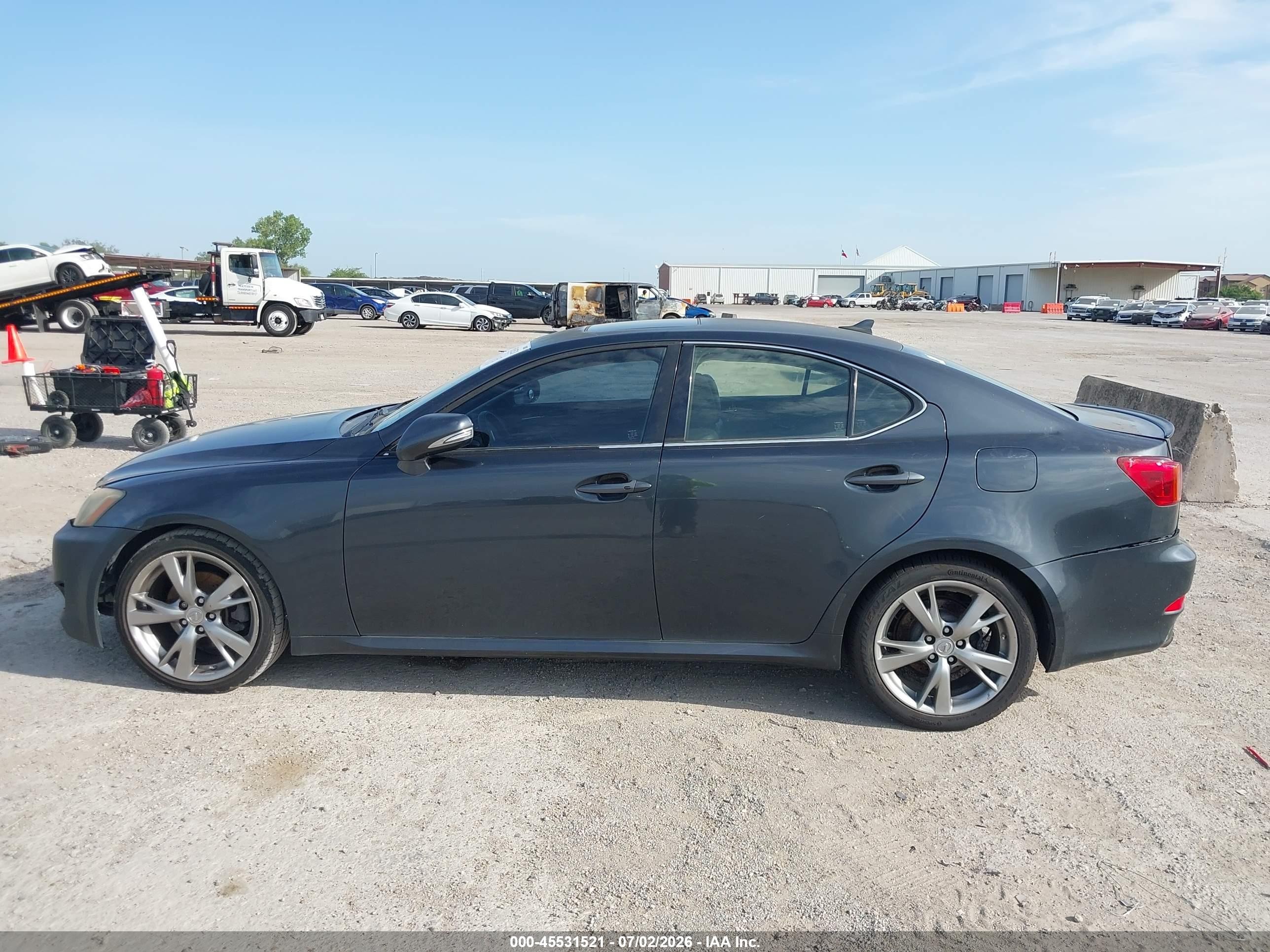 2010 Lexus Is 250 Gray vin: JTHBF5C21A5126811