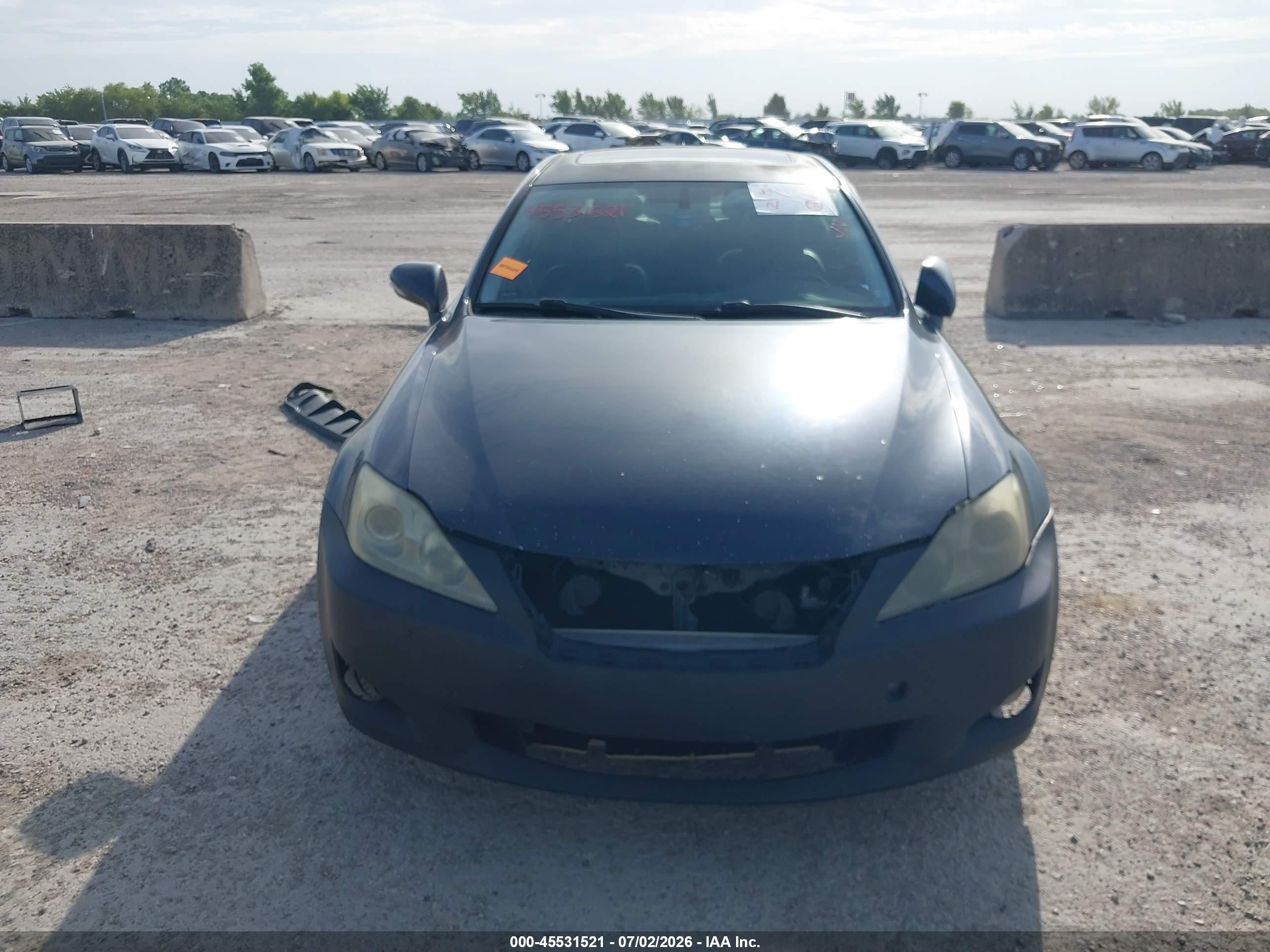 2010 Lexus Is 250 Gray vin: JTHBF5C21A5126811