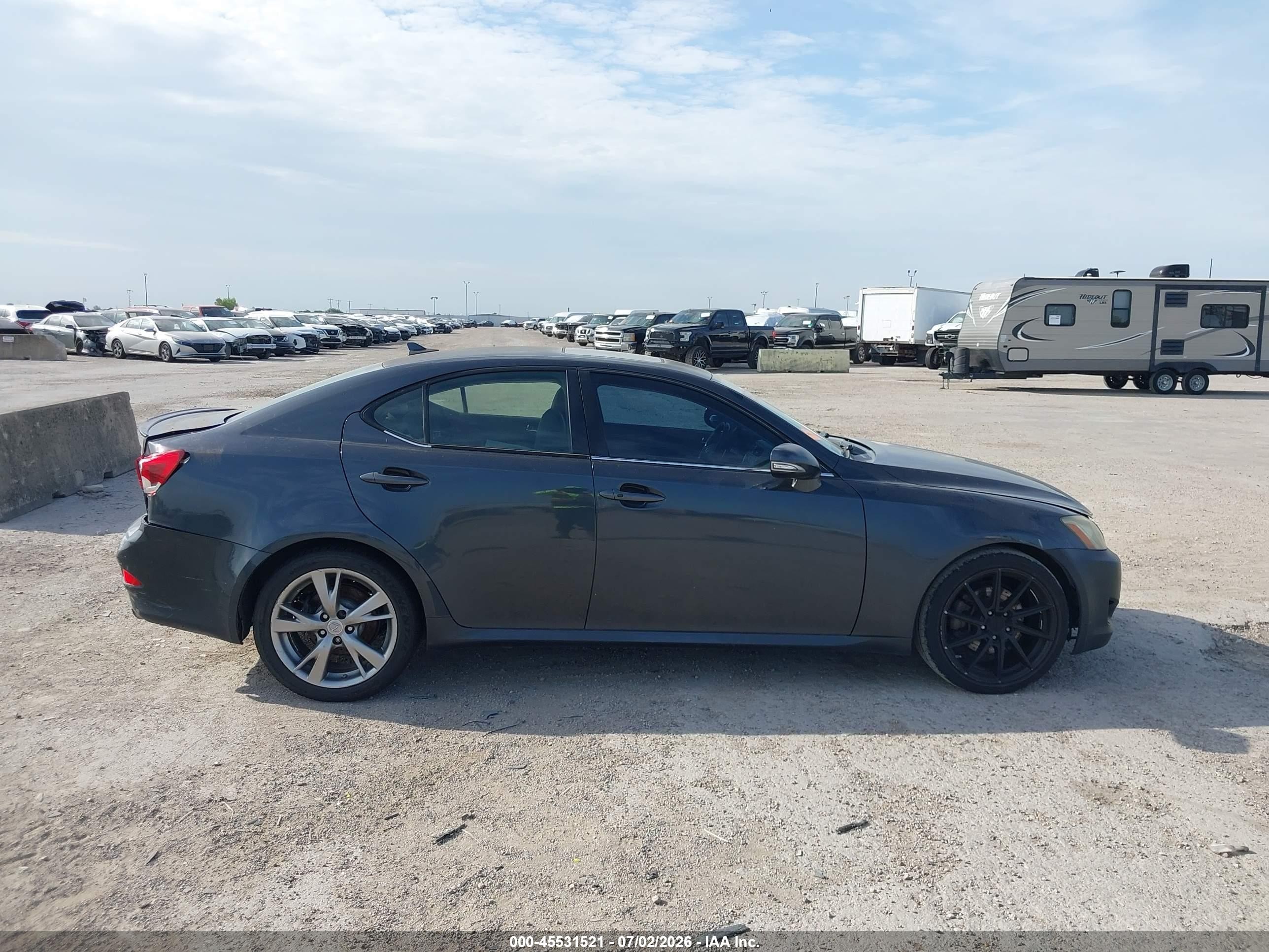 2010 Lexus Is 250 Gray vin: JTHBF5C21A5126811