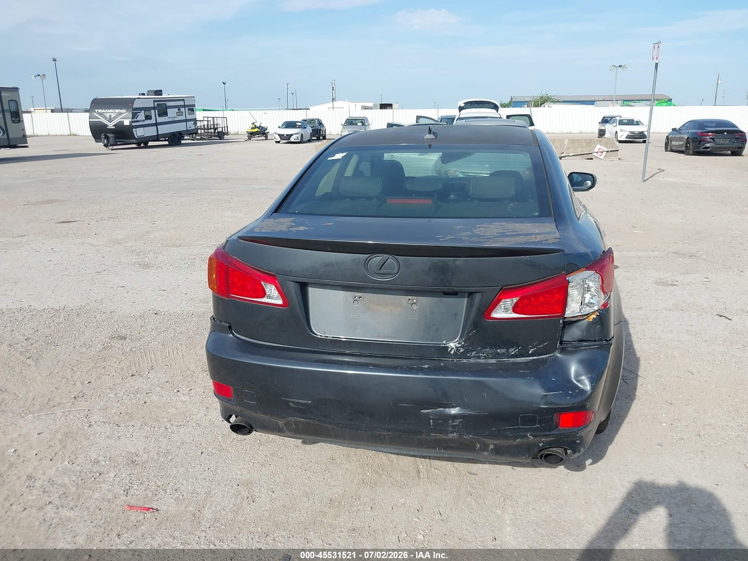 2010 Lexus Is 250 Gray vin: JTHBF5C21A5126811