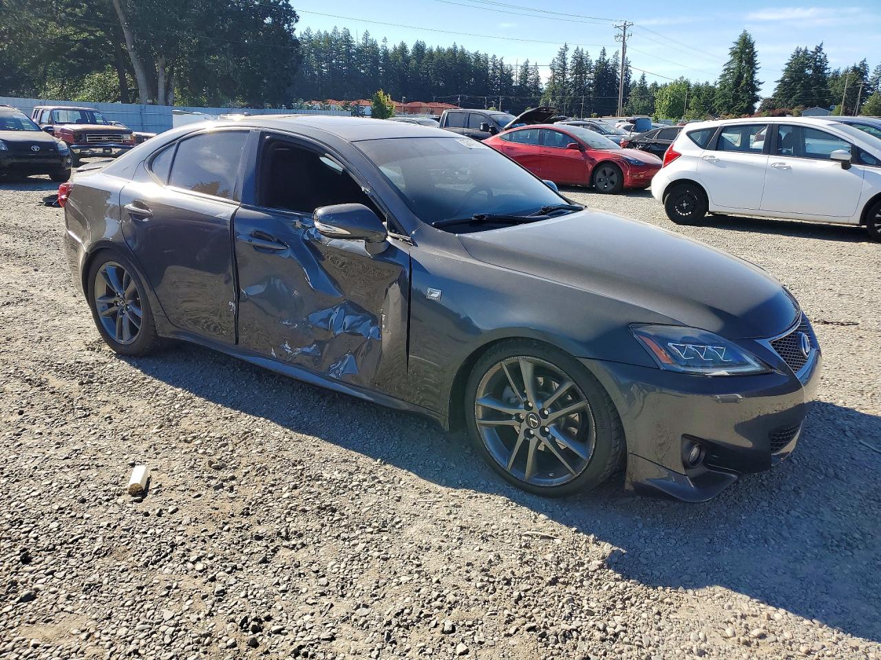 2011 Lexus Is 250 Gray vin: JTHBF5C21B5144419