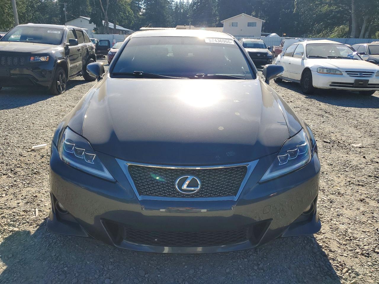 2011 Lexus Is 250 Gray vin: JTHBF5C21B5144419