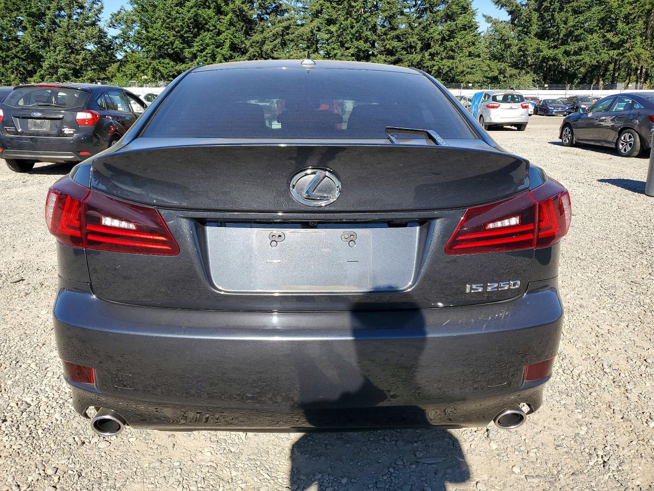 2011 Lexus Is 250 Gray vin: JTHBF5C21B5144419
