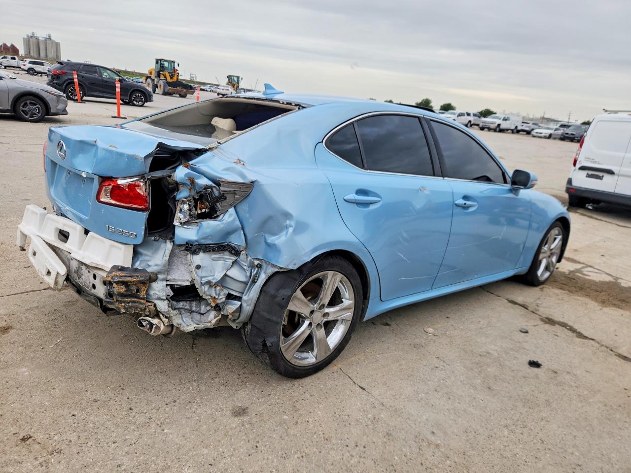 2011 Lexus Is 250 Blue vin: JTHBF5C21B5154609
