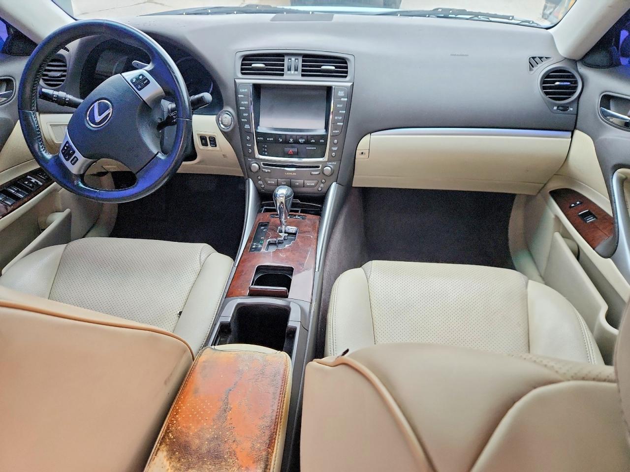2011 Lexus Is 250 Blue vin: JTHBF5C21B5154609