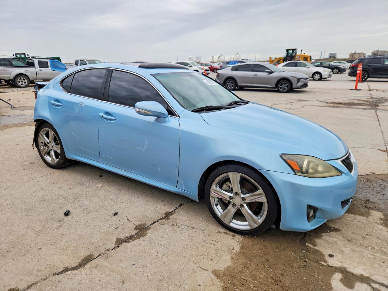 2011 Lexus Is 250 Blue vin: JTHBF5C21B5154609