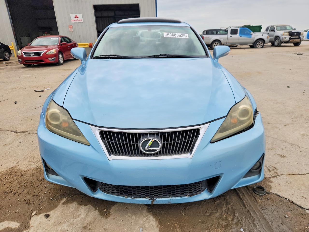 2011 Lexus Is 250 Blue vin: JTHBF5C21B5154609