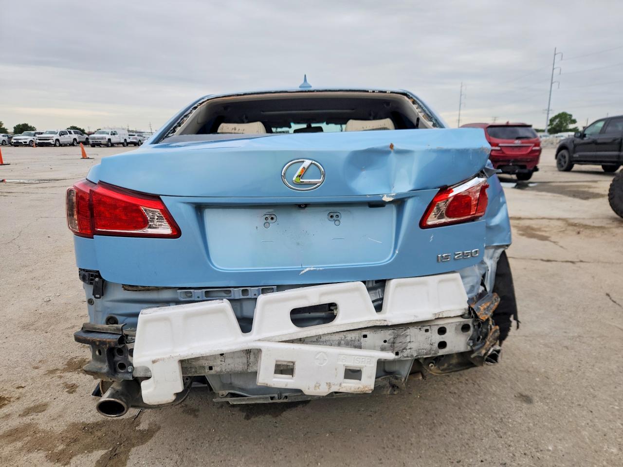 2011 Lexus Is 250 Blue vin: JTHBF5C21B5154609
