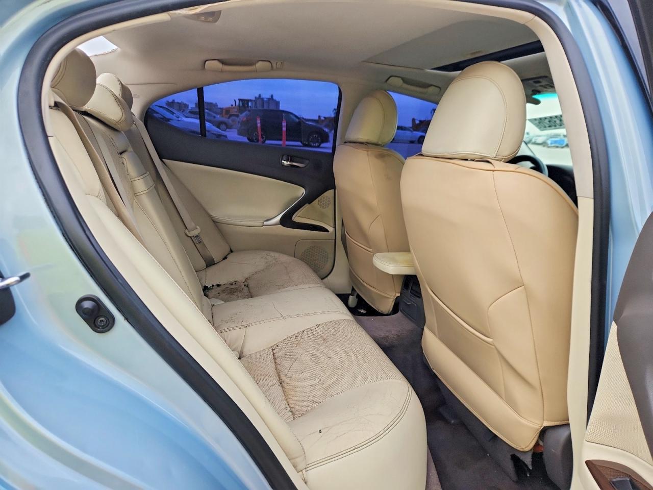 2011 Lexus Is 250 Blue vin: JTHBF5C21B5154609