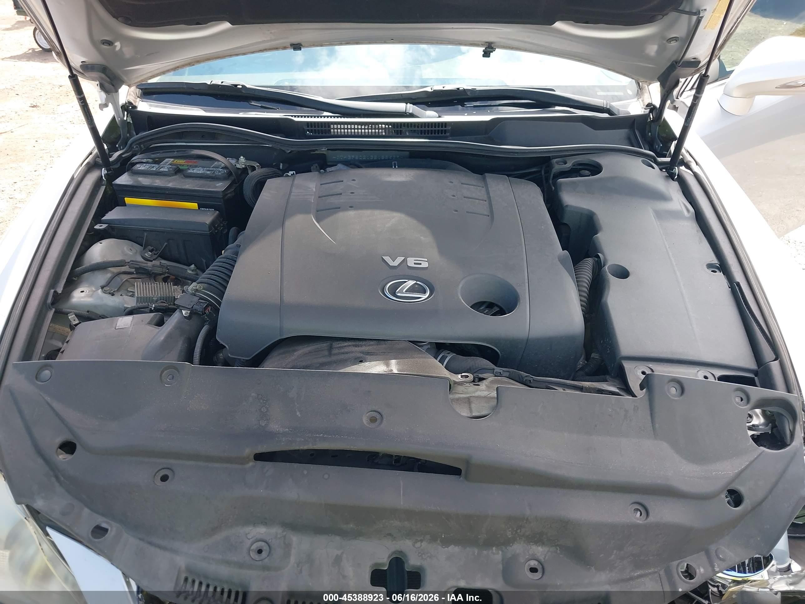 2011 Lexus Is 250   Silver vin: JTHBF5C21B5155629