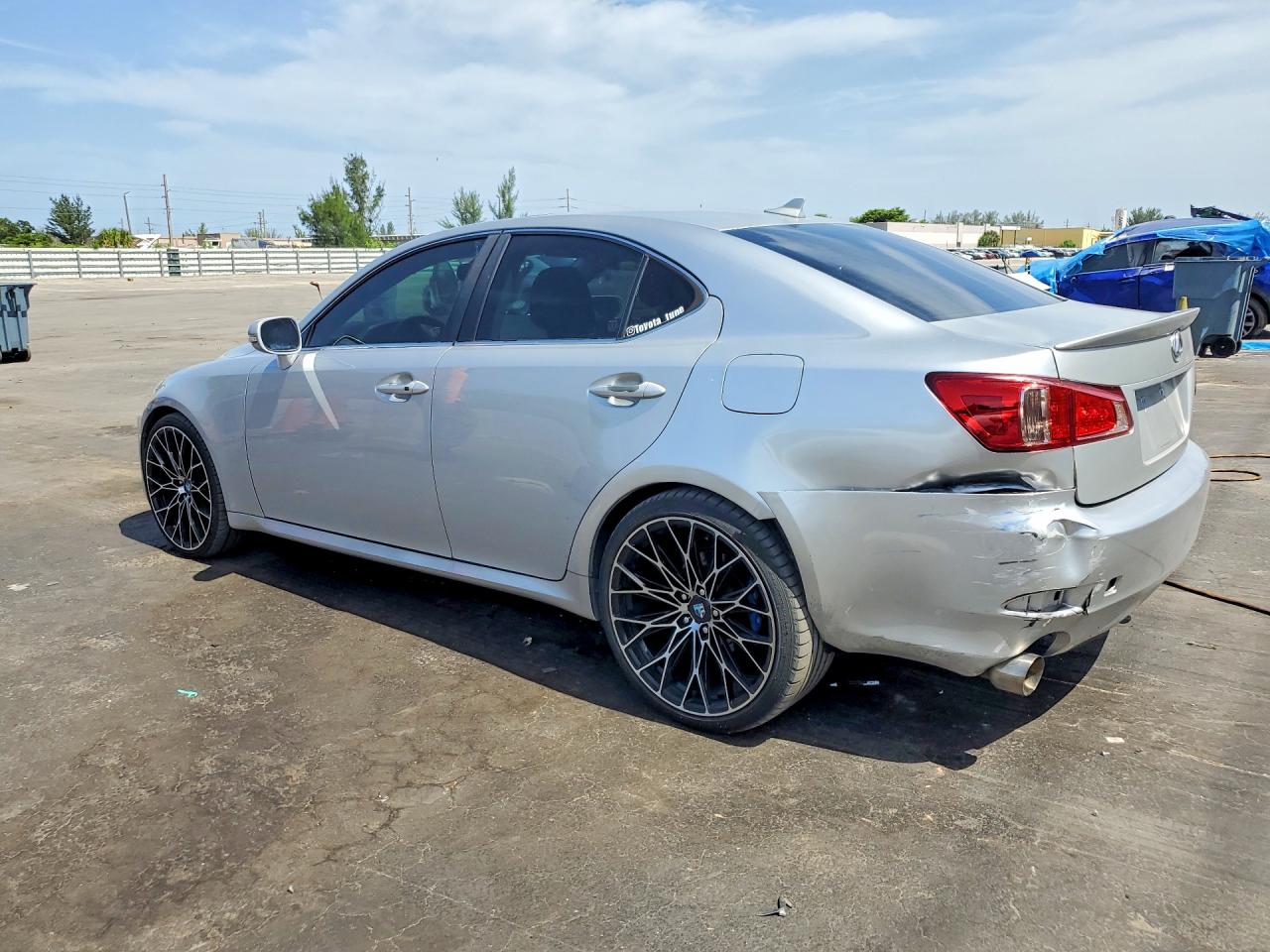 2012 Lexus Is 250 Серебряный vin: JTHBF5C21C2102920