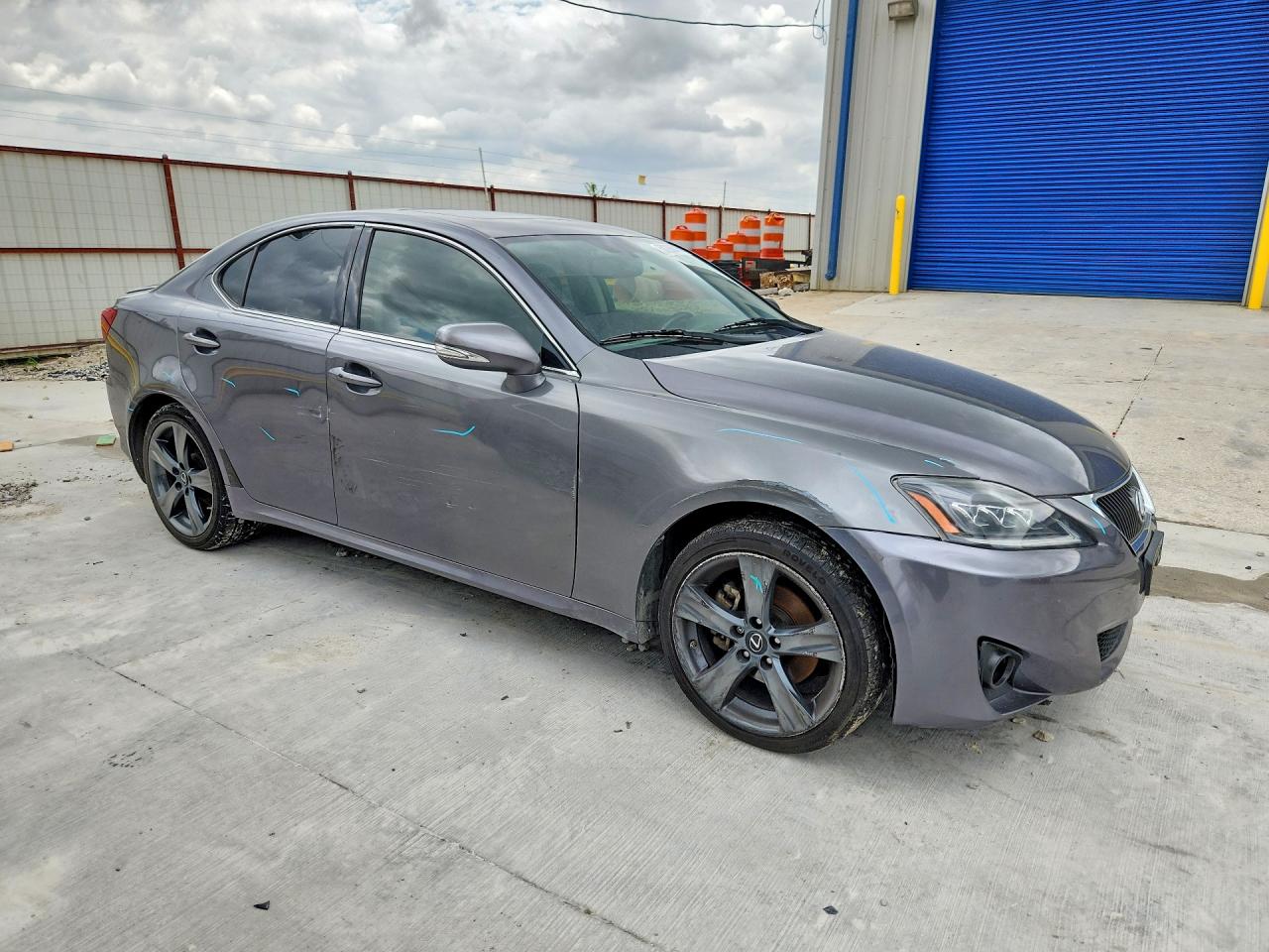 2012 Lexus Is 250 Gray vin: JTHBF5C21C5157401