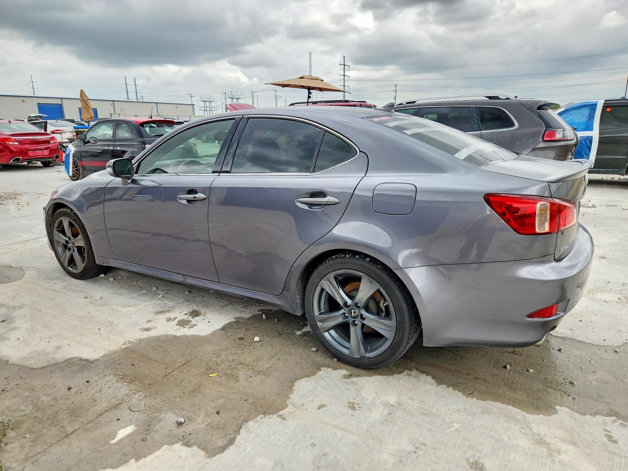 2012 Lexus Is 250 Gray vin: JTHBF5C21C5157401