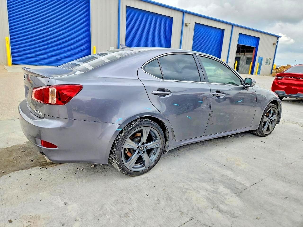 2012 Lexus Is 250 Gray vin: JTHBF5C21C5157401