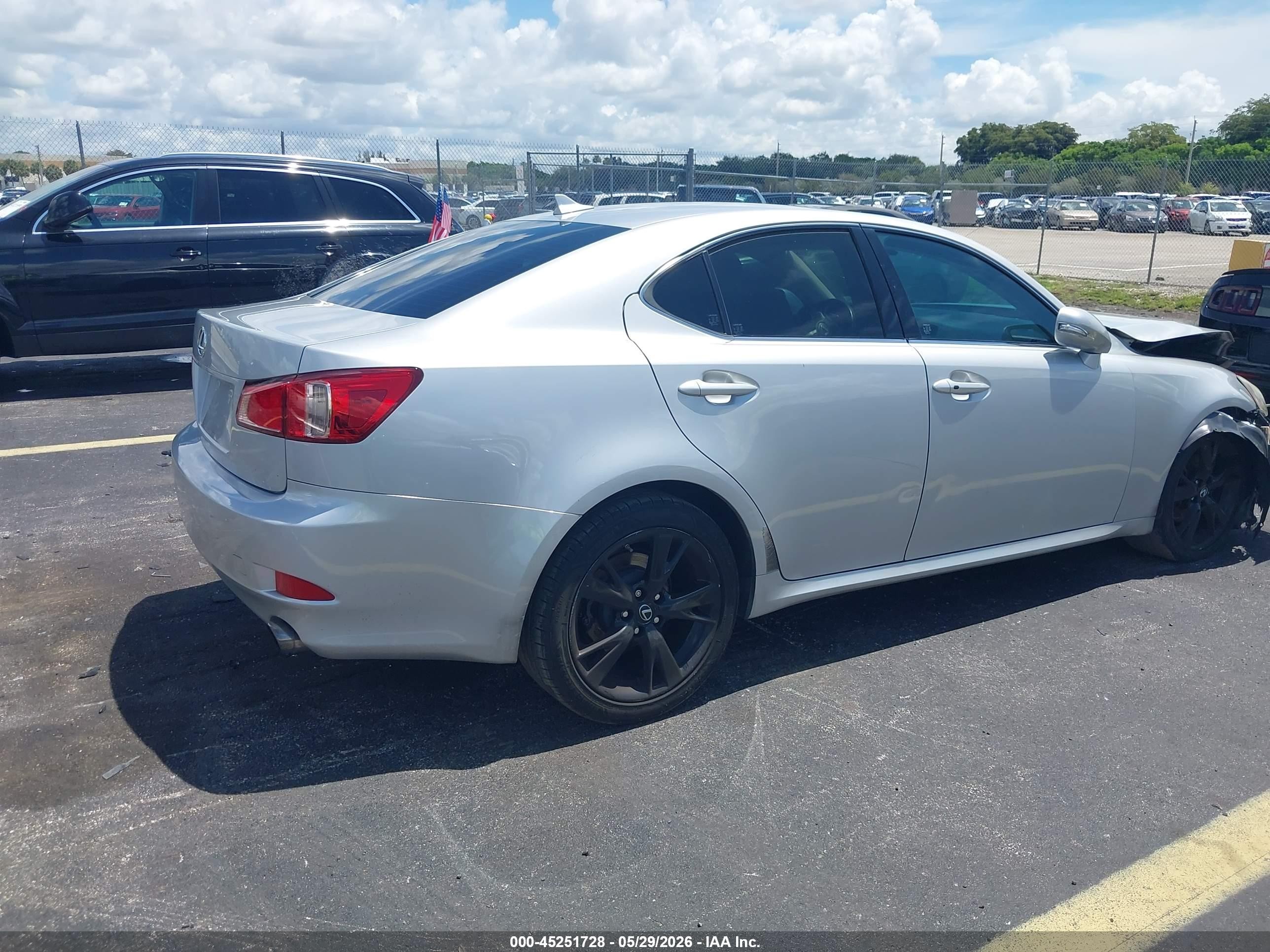 2012 Lexus Is 250   Gray vin: JTHBF5C21C5162498