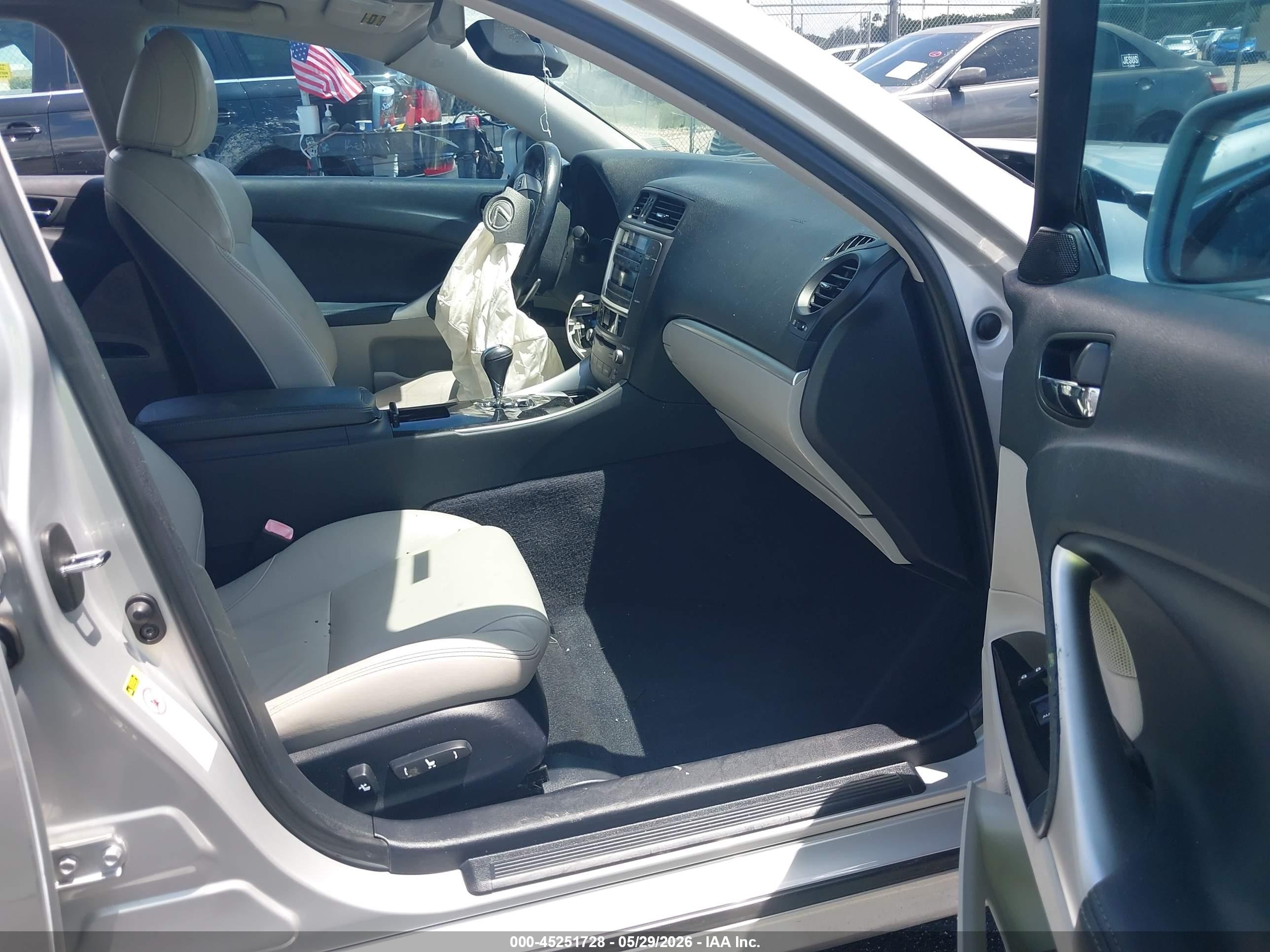 2012 Lexus Is 250   Gray vin: JTHBF5C21C5162498