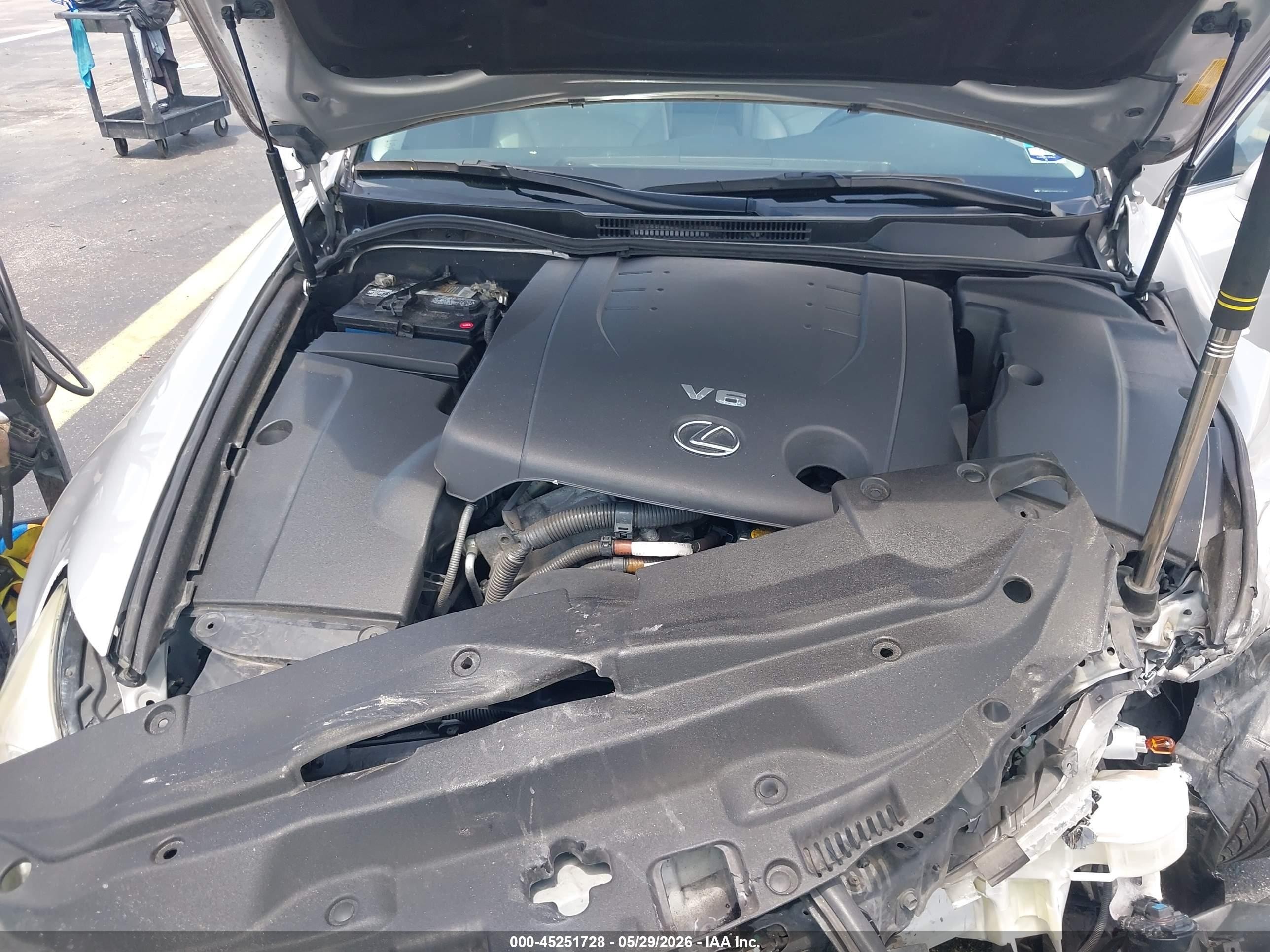 2012 Lexus Is 250   Gray vin: JTHBF5C21C5162498