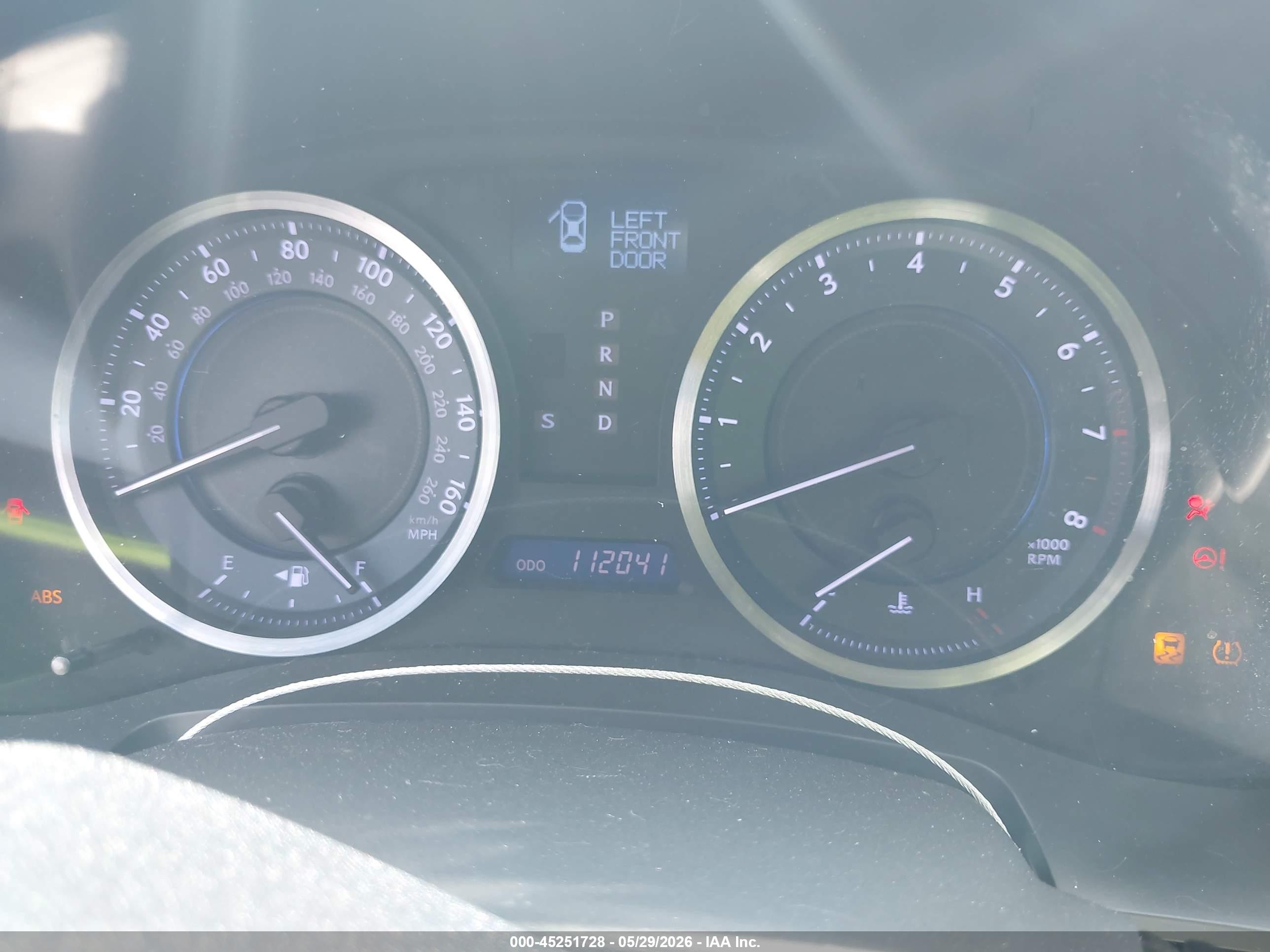 2012 Lexus Is 250   Gray vin: JTHBF5C21C5162498
