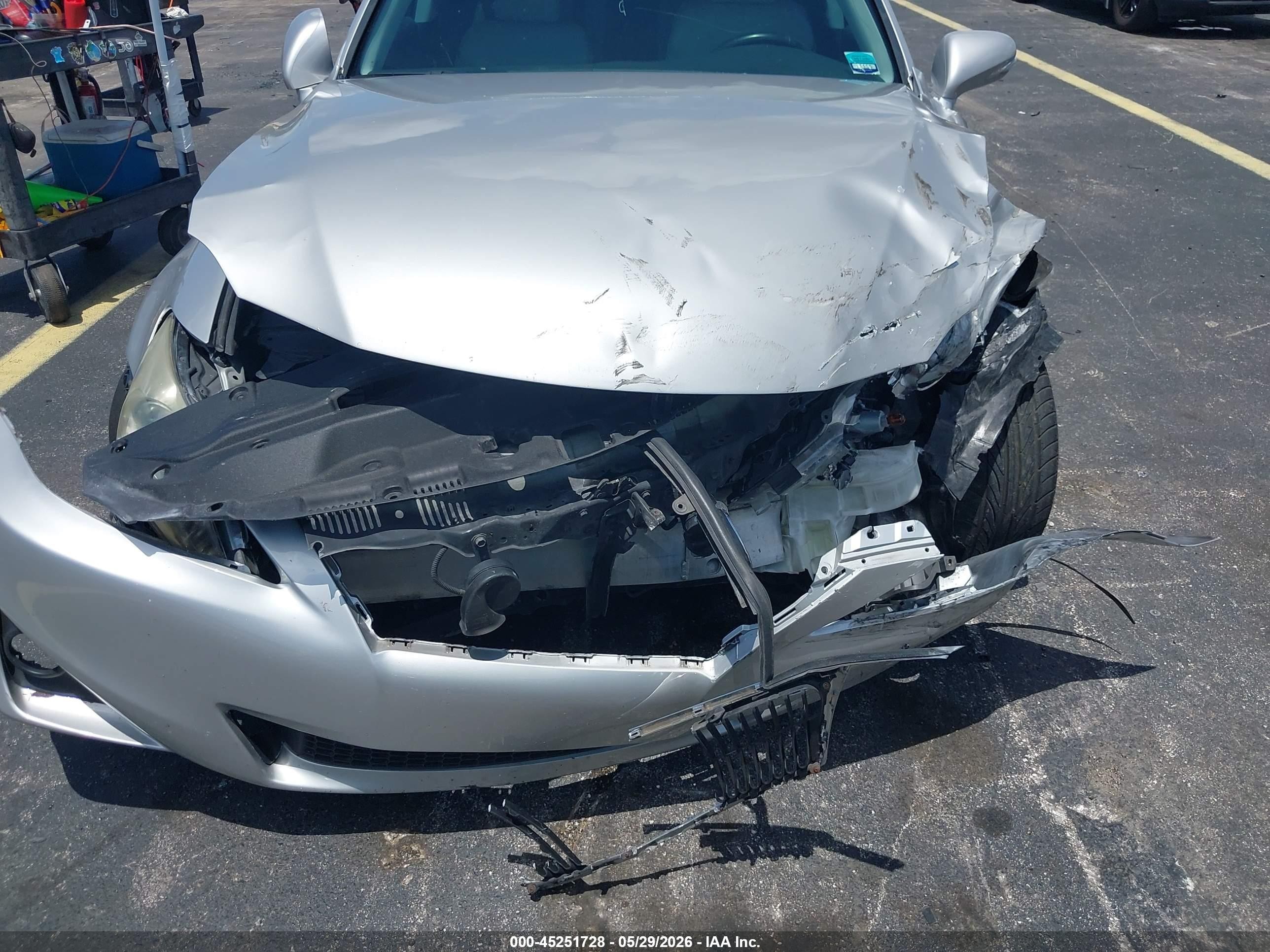 2012 Lexus Is 250   Gray vin: JTHBF5C21C5162498