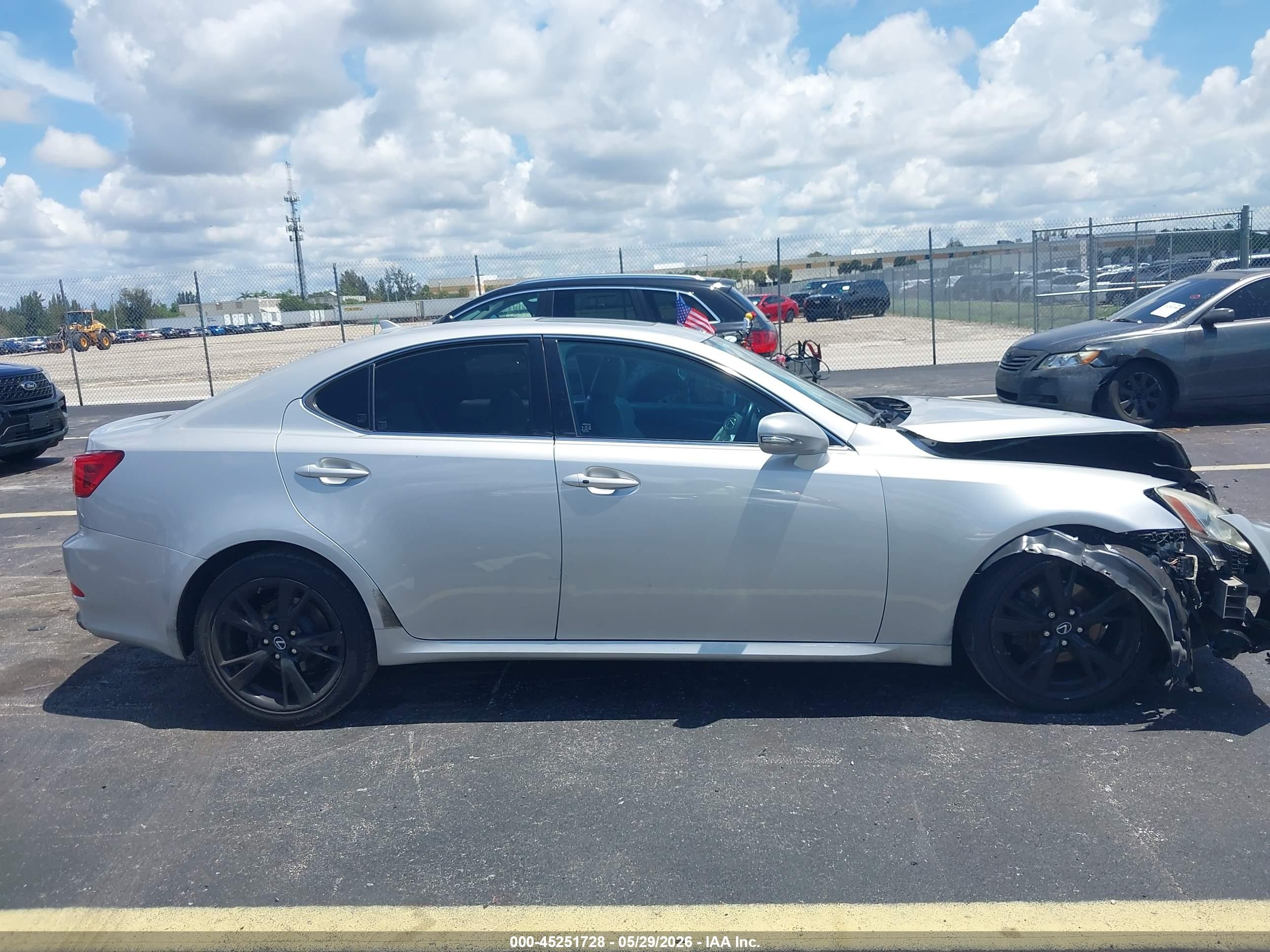 2012 Lexus Is 250   Gray vin: JTHBF5C21C5162498