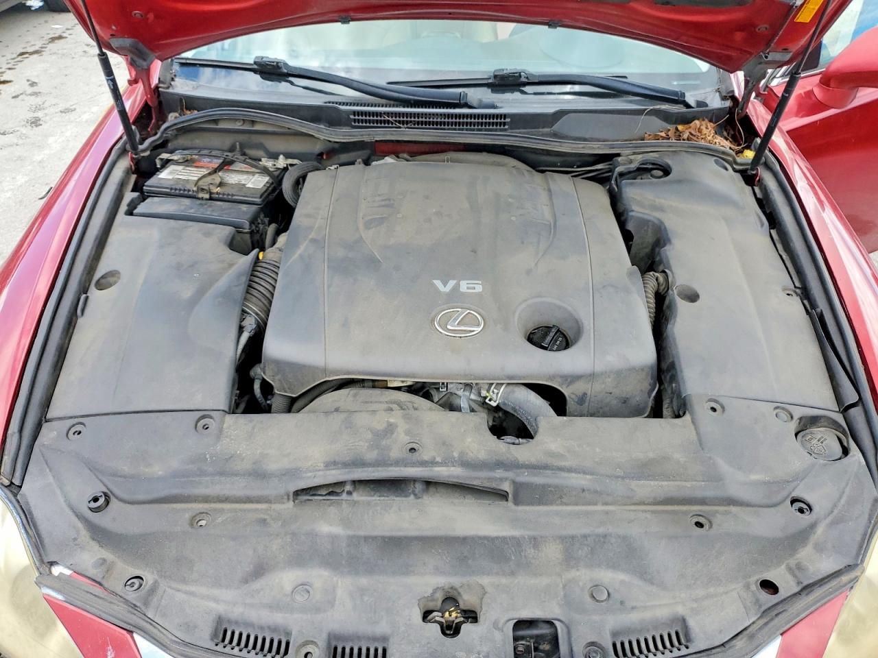 2012 Lexus Is 250 Base Red vin: JTHBF5C21C5168043