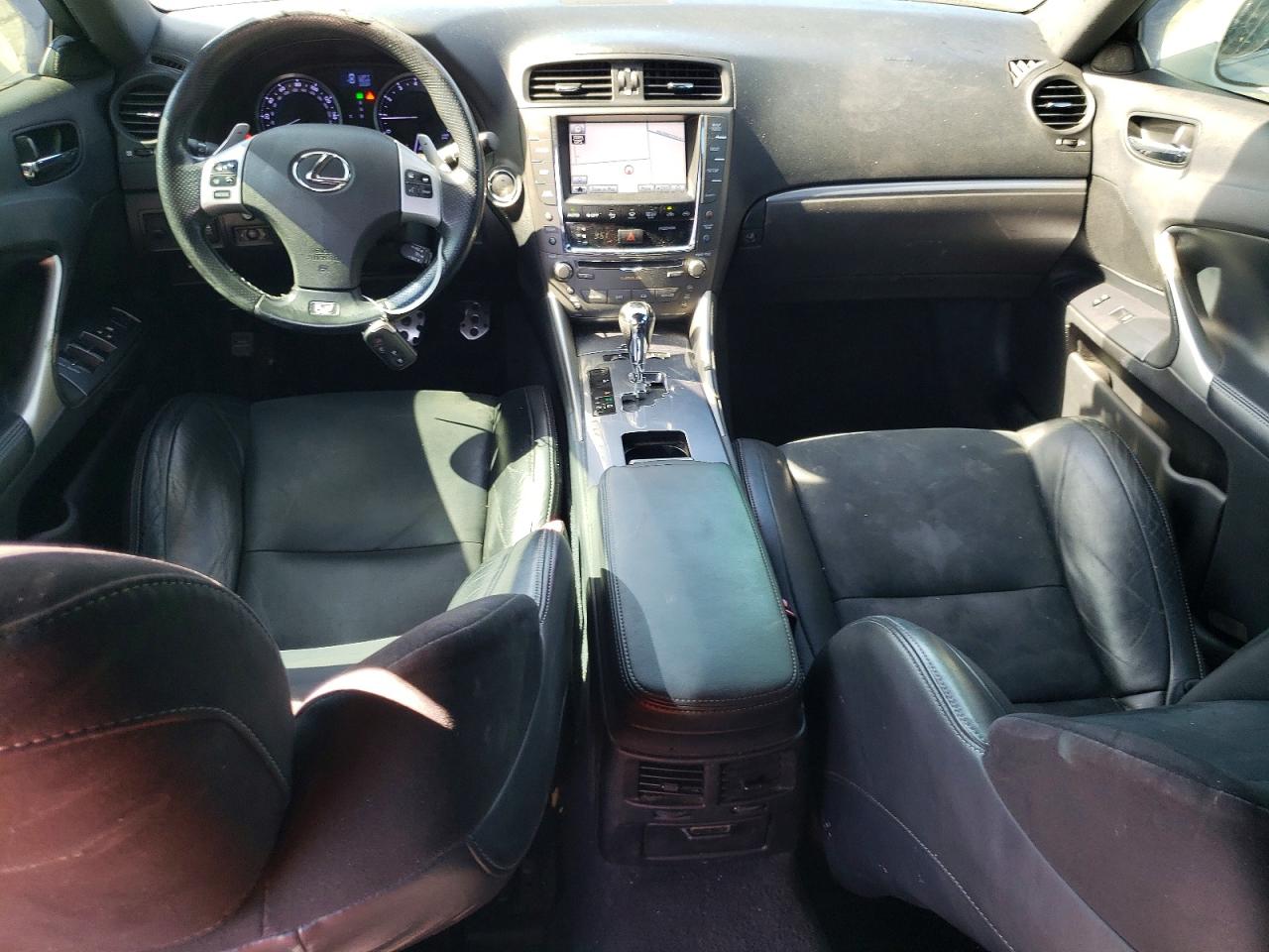2012 Lexus Is 250 White vin: JTHBF5C21C5169127
