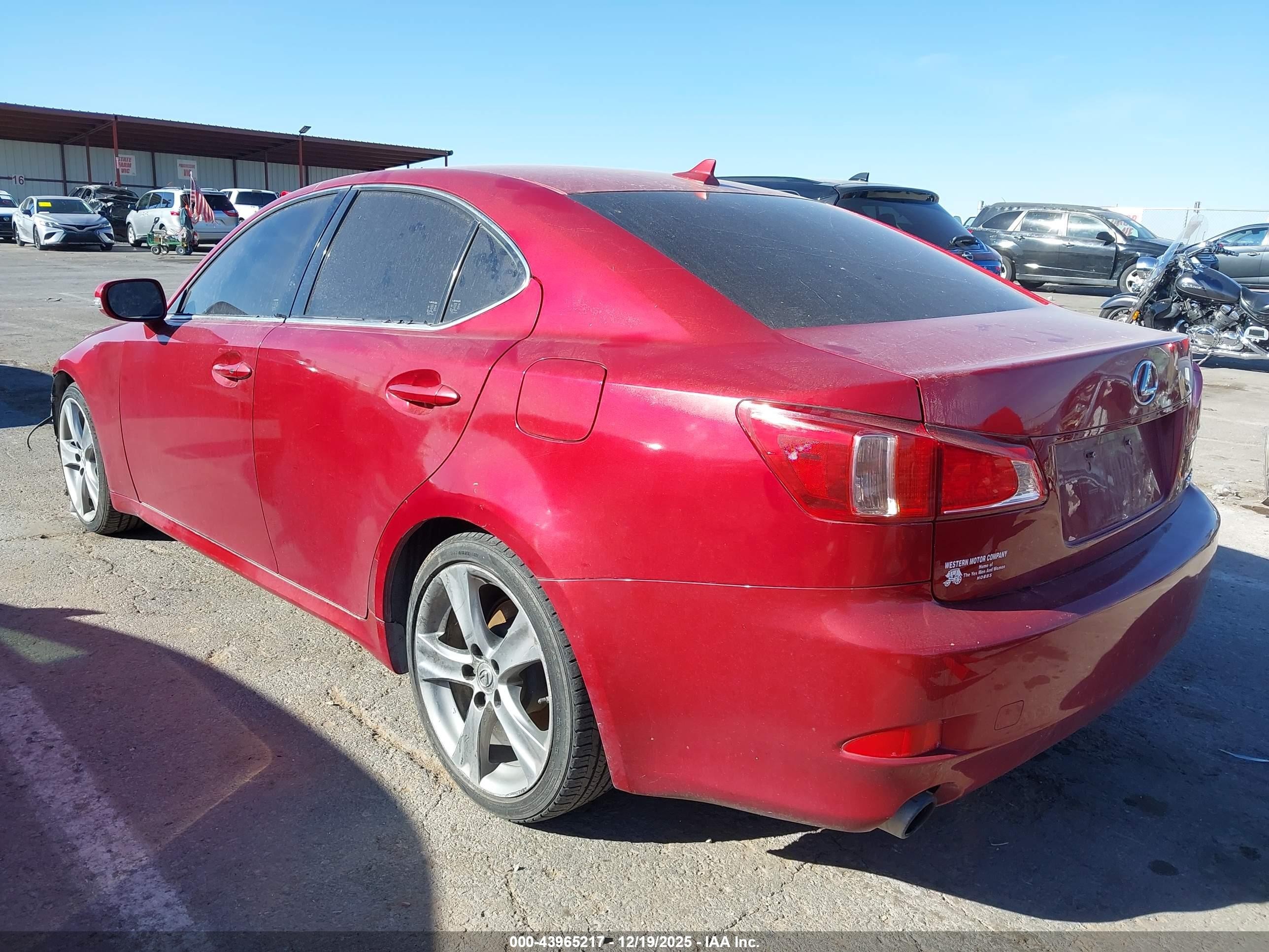 2012 Lexus Is 250   Brown vin: JTHBF5C21C5174117